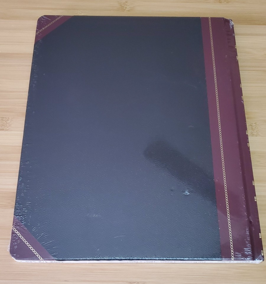 Boorum & Pease Columnar Accounting Book 12 Column Black Cover 150 Pages 1602 1/2