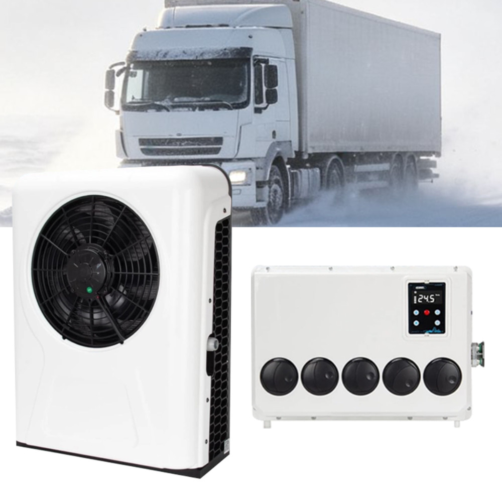 12000BTU Air Conditioner Mini Split A/C 12V For Semi Trucks Bus RV Caravan Vans