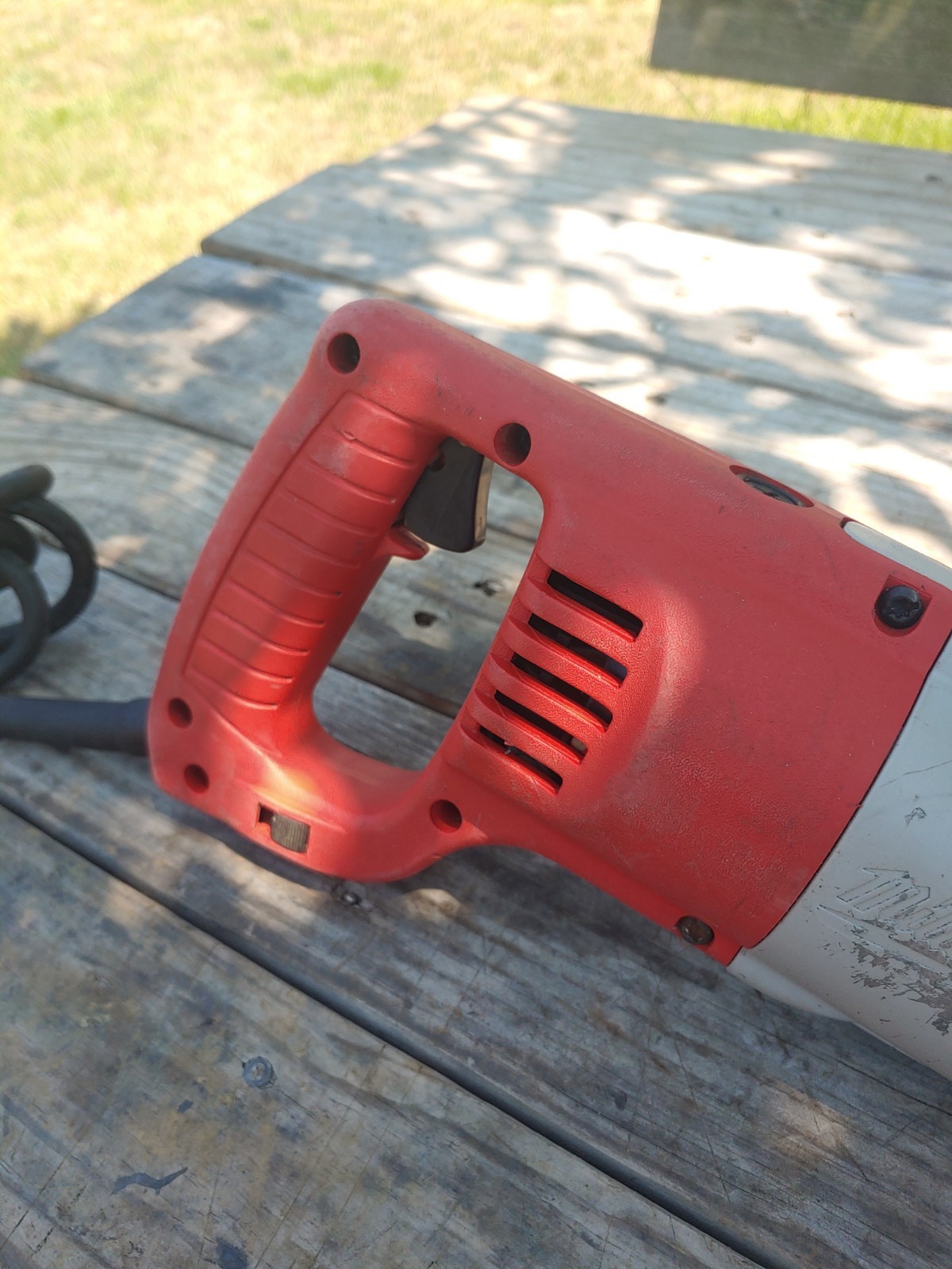 Milwaukee 1107-1 1/2″ Heavy Duty D-handle Drill. USA. Serviced.
