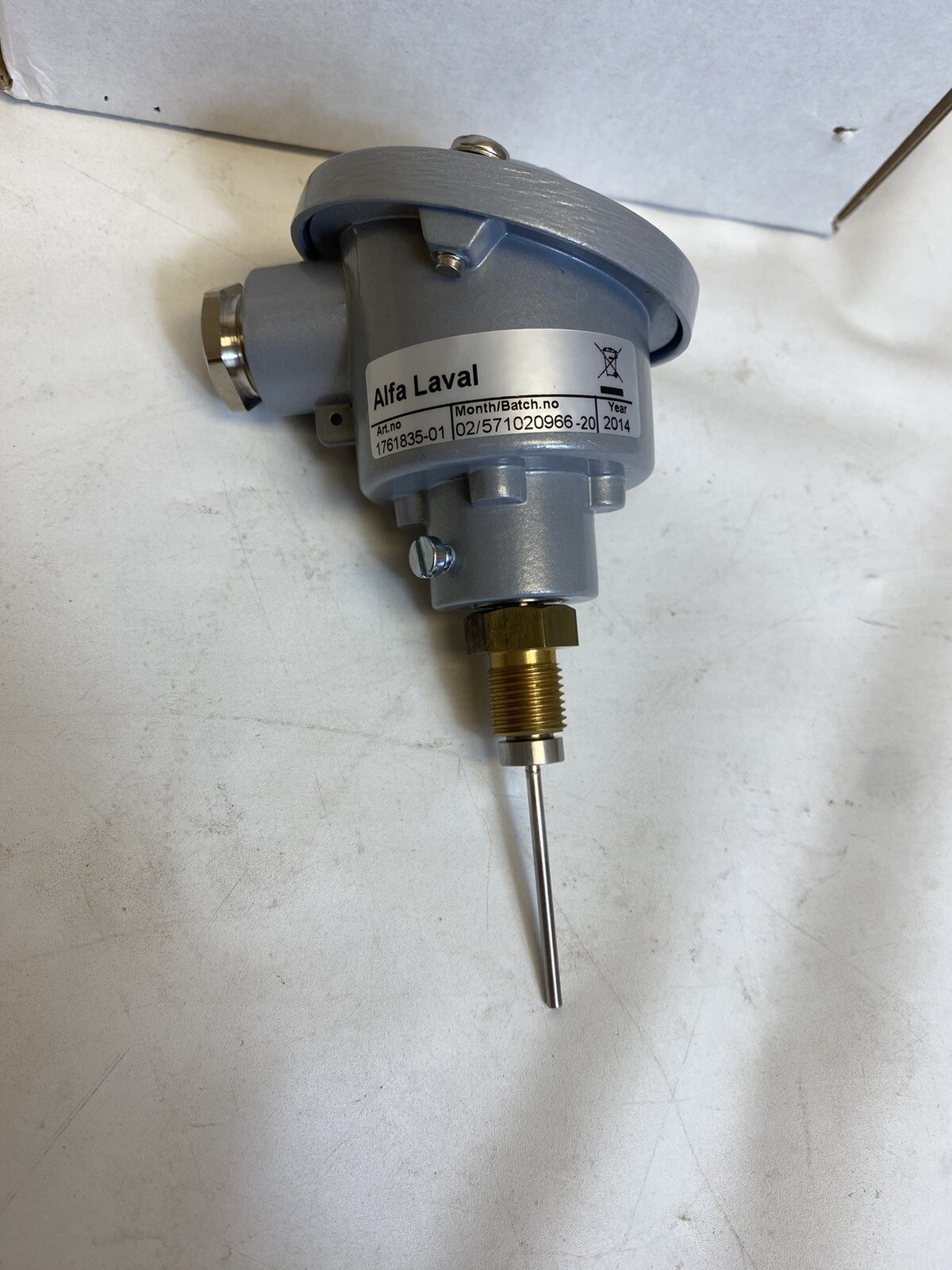 ALFA LAVAL 1761835-01 Thermal Resistor Temperature Sensor -New in Box-