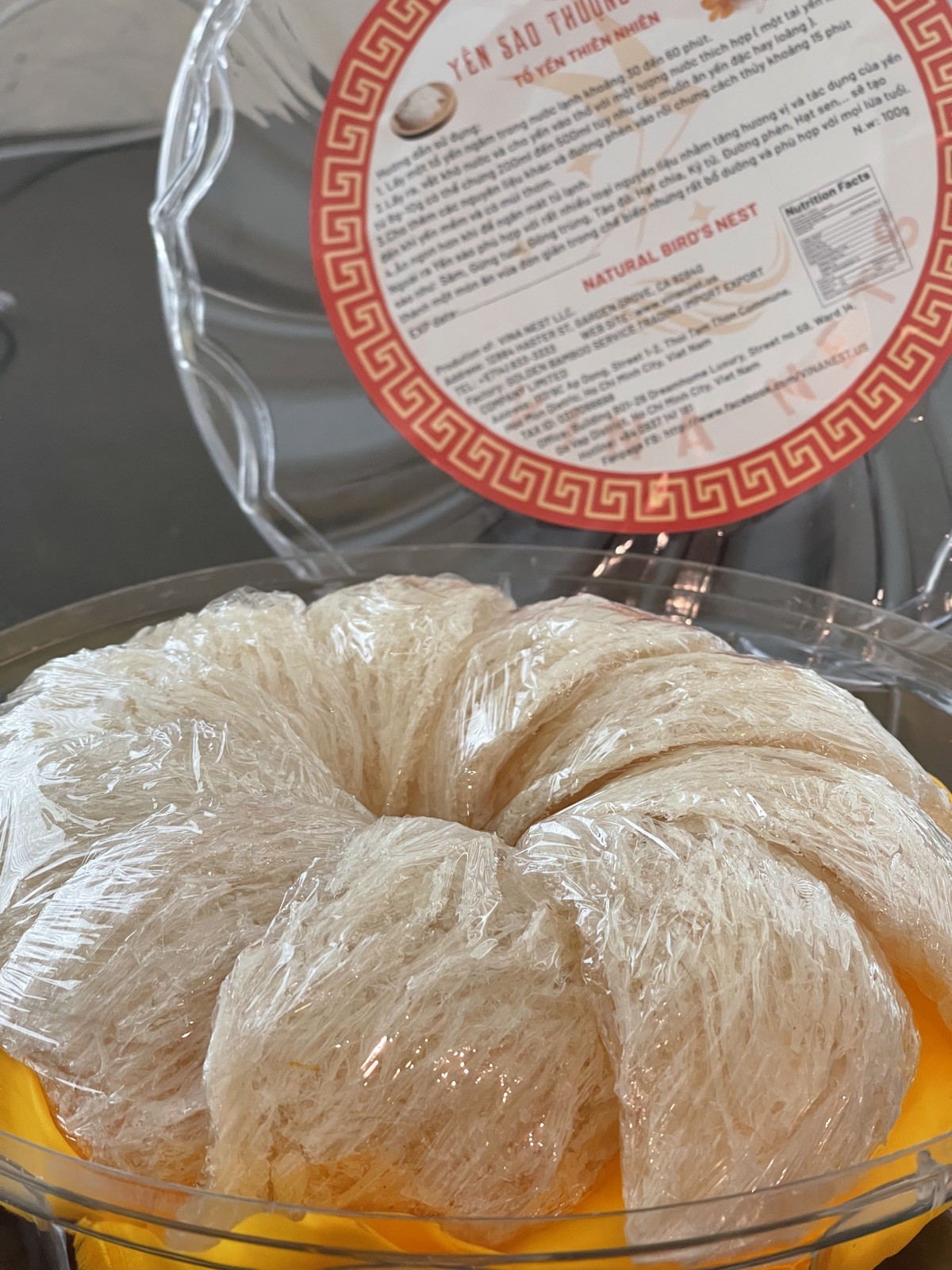 Premium Natural Bird’s Nest 100g-Handpicked from Cu Lao Cham 100% Pure Yến Sào