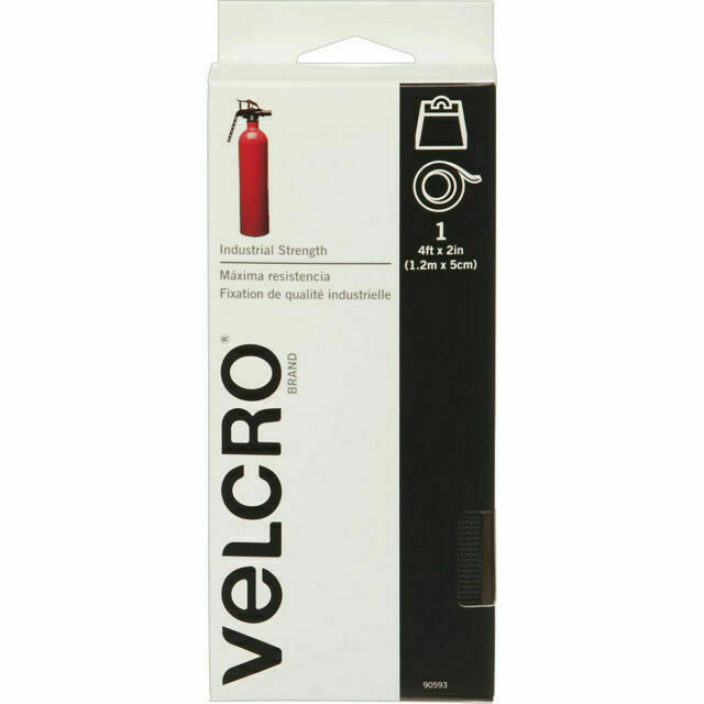 VELCRO Brand Strips 2″x4′ Industrial Strength Outdoor Indoor Heavy Duty 4ft