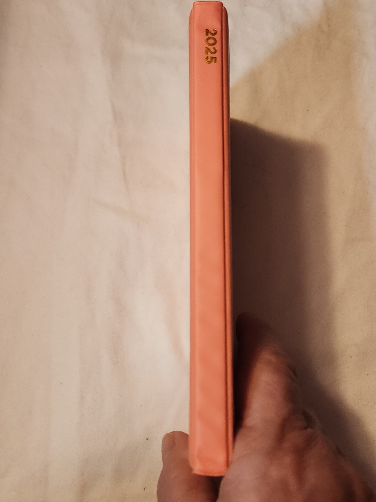 NEW 2025 Pocket Calendar – 2025 Pocket Planner from 01/25 to 01/26 – Peach