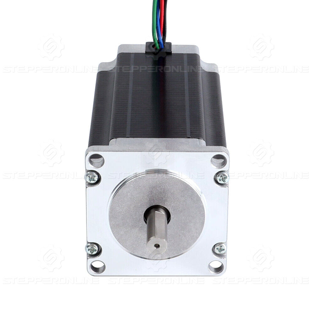 STEPPERONLINE Nema 23 Stepper Motor 425oz.in with 8mm Shaft 4.2A 113mm CNC