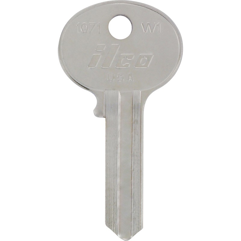 Hillman 532008 KeyKrafter W1 Single Sided Universal Blank Key #2008 (Pack of 4)