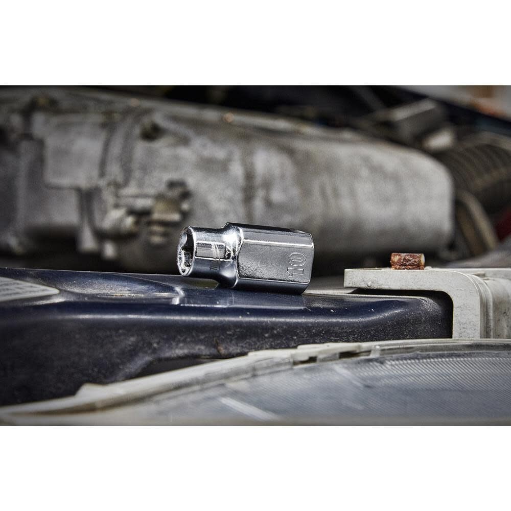 Milwaukee Tool 45-34-0117 3/8 In. Drive 17Mm Metric 6-Point Deep Socket With