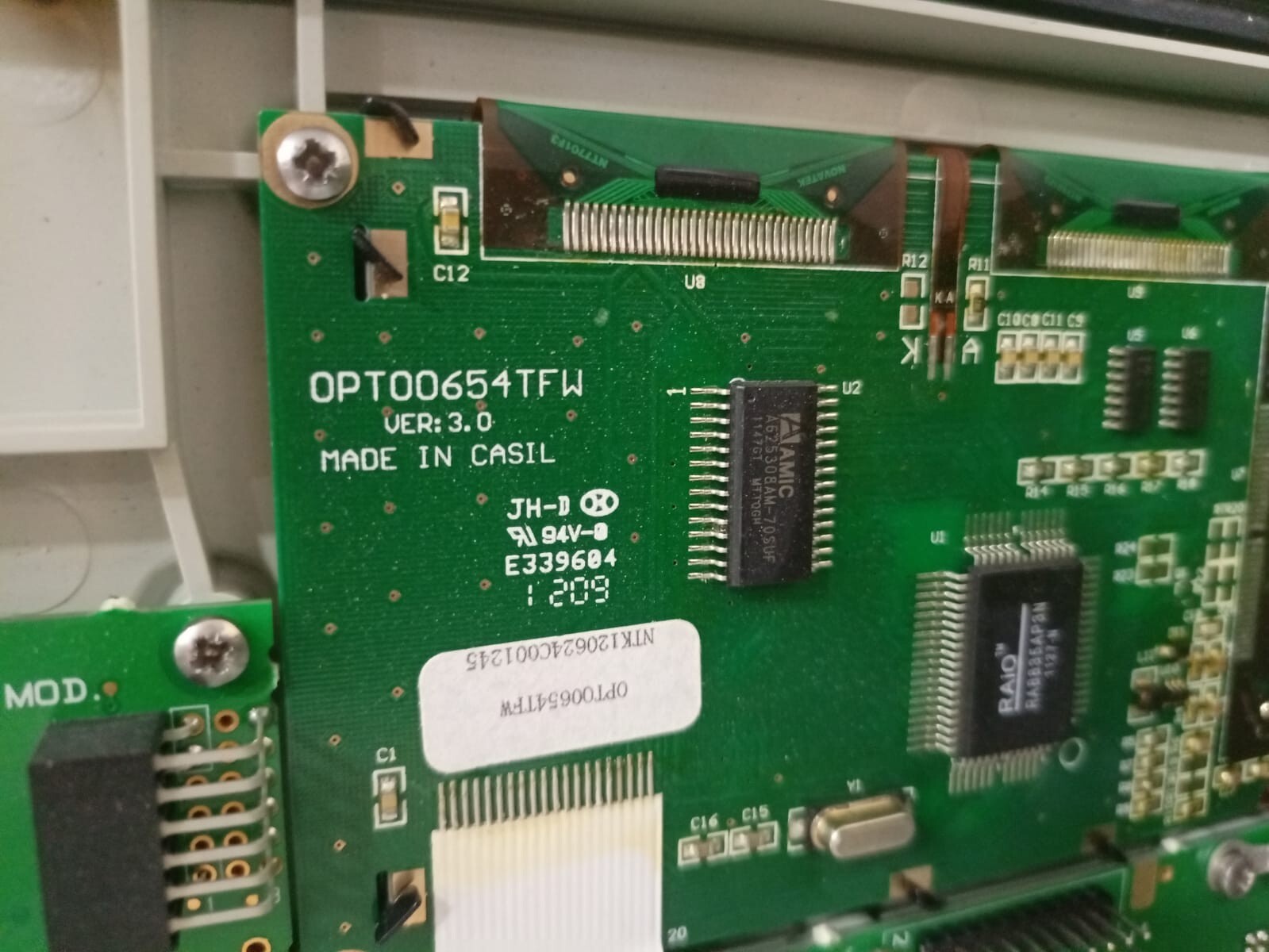 Oldham MX43 Analog And Digital Gas Detection Control Unit- W/O ANY ACCS.