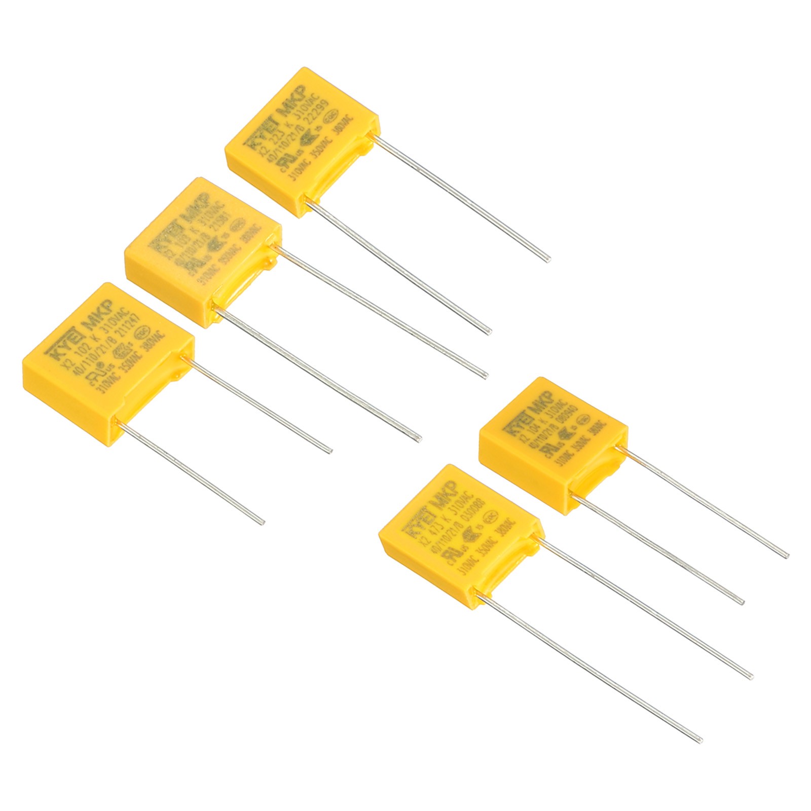1Set/50Pcs 0.001/0.01/0.022/0.047/0.1uF Safety Capacitors