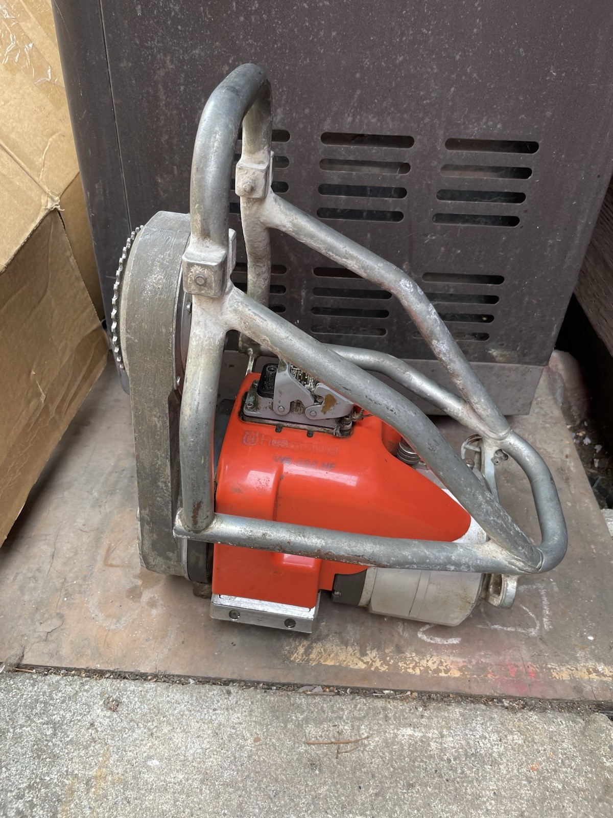 Husqvarna WS 482 HF System With PP 490 Wall Saw