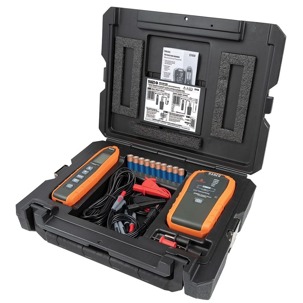 Professional Hand-Powered Circuit Tracer with Adjustable Sensitivity & NCV