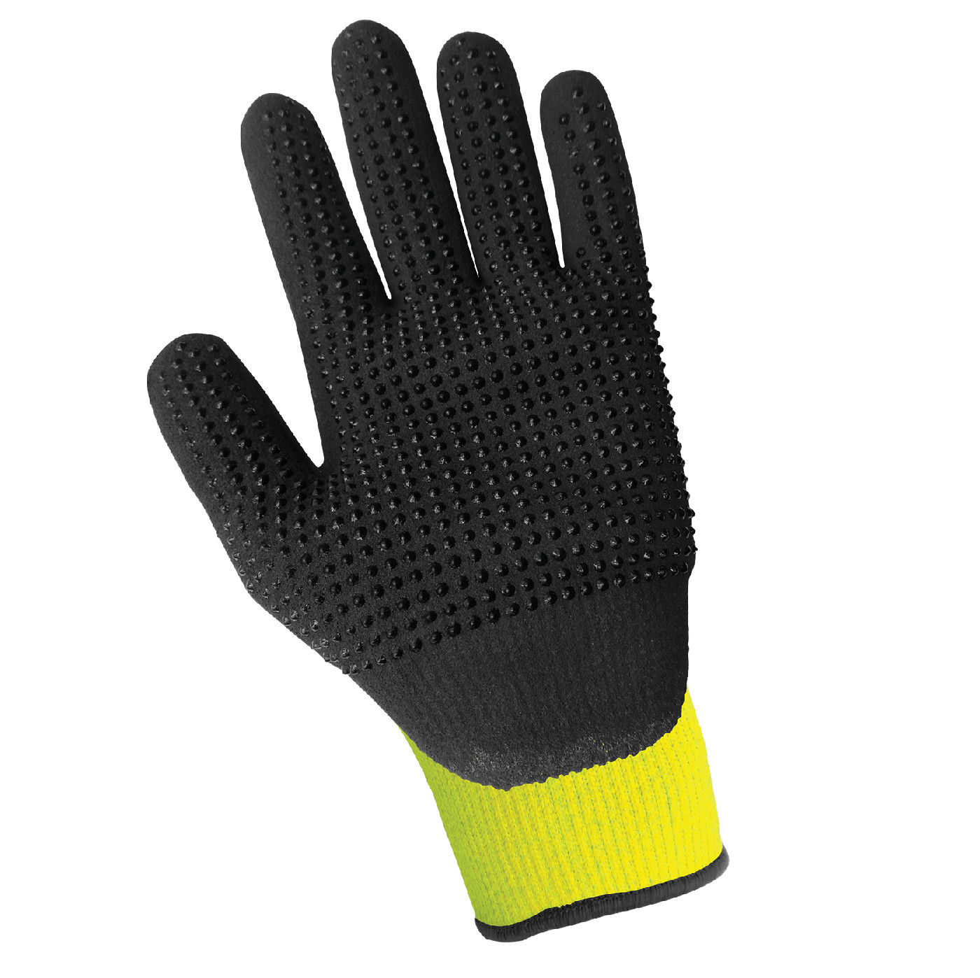 Samurai 802 Hi-Vis ANSI A4 Cut, Abrasion, Puncture, & Heat Resistant Work Glove