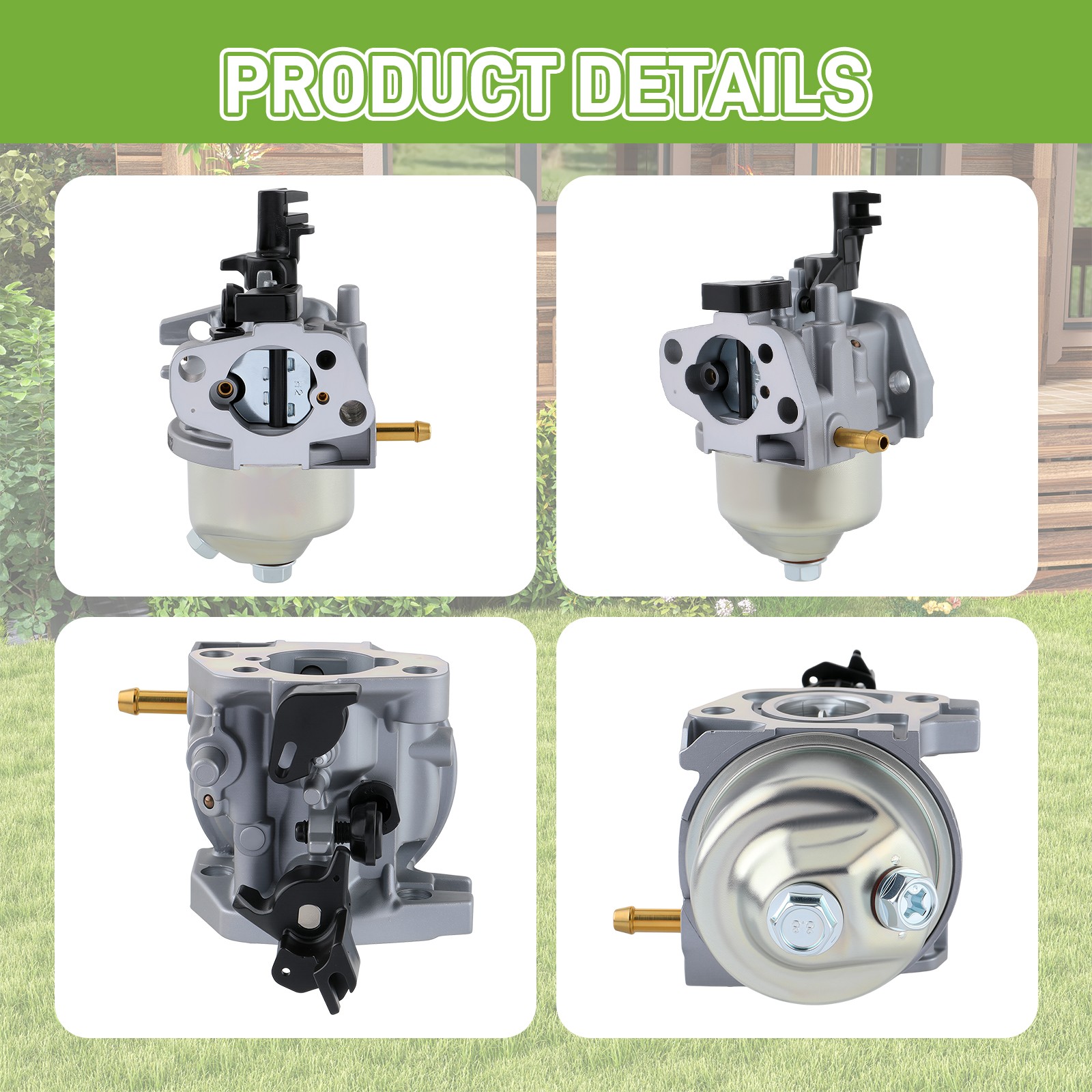 Carburetor Fit Honda 2KW-4KW 5.5hp 6.5hp GX160 168FA 168FB 170F Gasoline Generat
