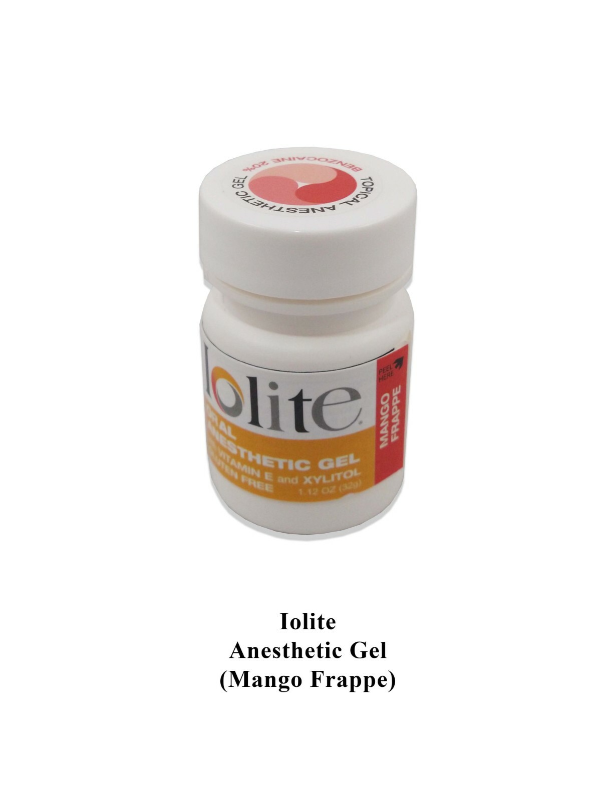 OPAHL 20% BENZOCAINE 1 OZ TOPICAL ANESTHETIC GEL MANGO FRAPPE (5 & 10 Jars Only)
