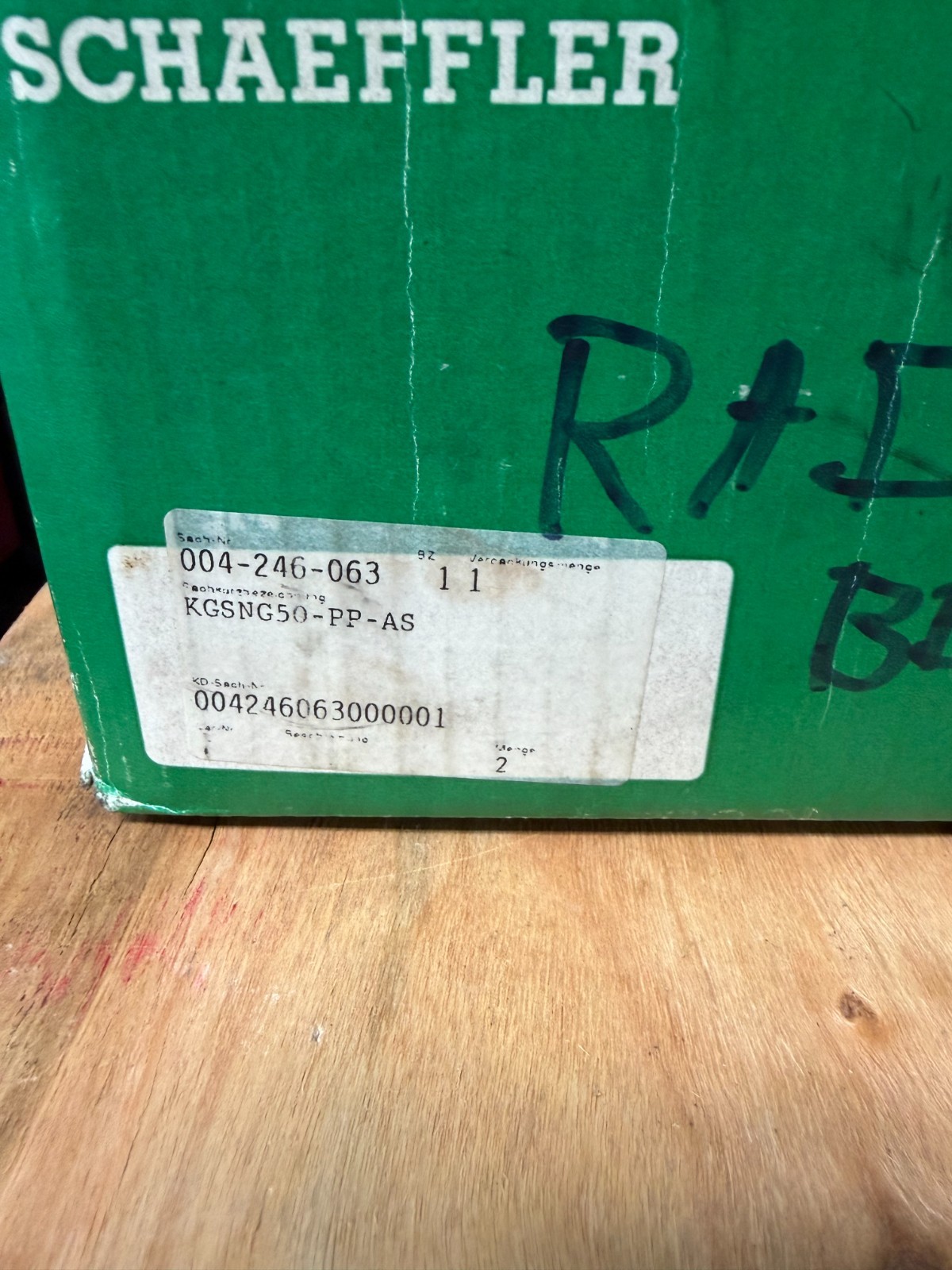 INA KGSNG50-PP-AS 55x0x0mm Bearings (2pc)