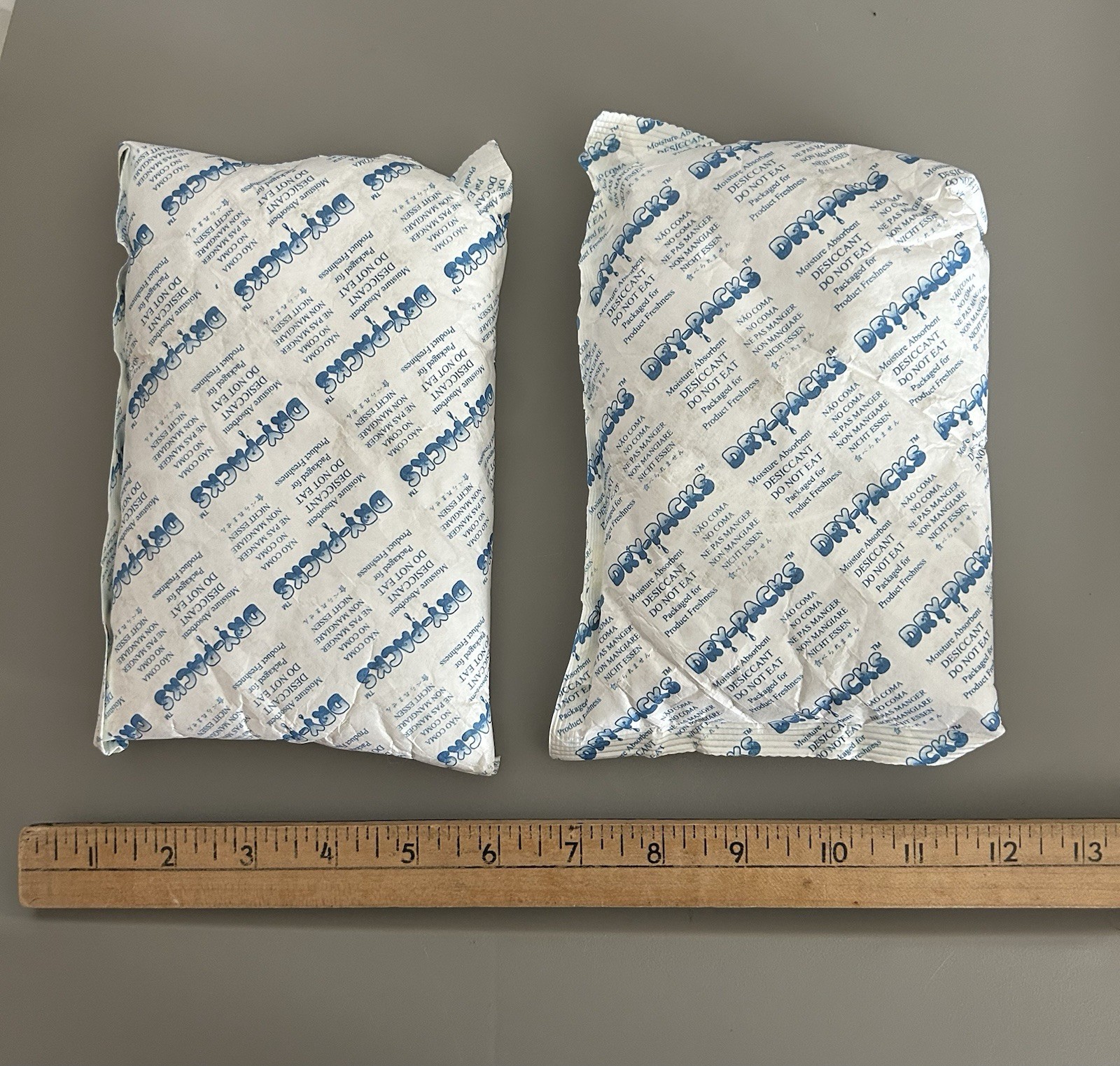 Dry-Packs 2x 500 grams big XL bags rechargeable moisture absorbers for car safe