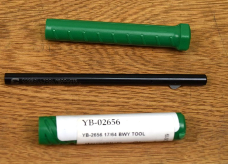 Cogsdill Deburring Tool Burraway 17/64 YB-02656 BWY #1 Blade Type B 4-1/2″ OAL