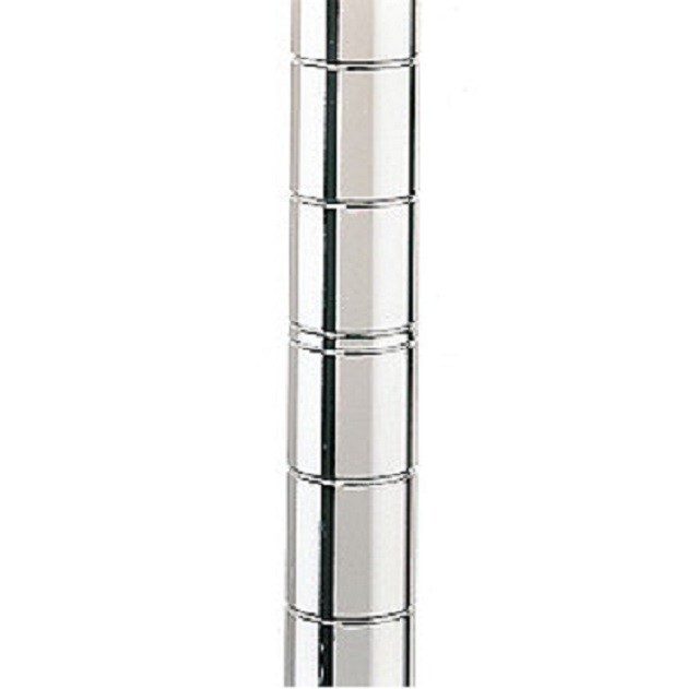 Commercial Chrome Posts for Wire Shelving- Set of 4 Poles