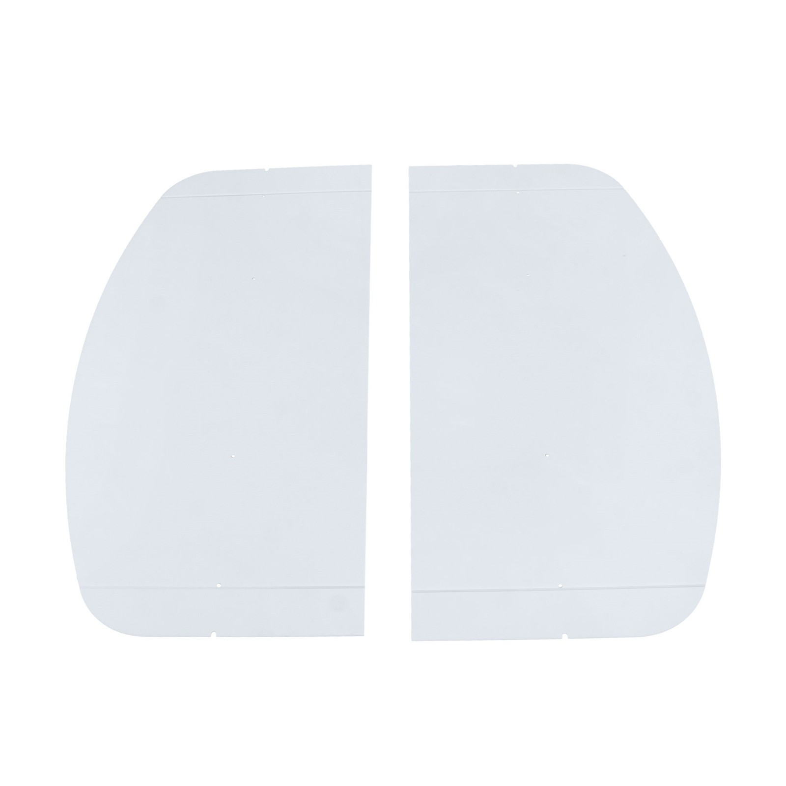 LABLT White Tuff Top Tractor Canopy For ROPS 52″ X 52″ w/ Mounting Accessories