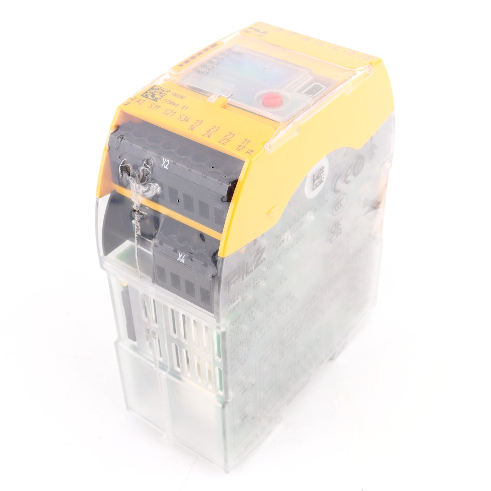 Pilz 750330 Pnoz s30 24-240VAC/DC 2n/o 2n/c Safety Relay