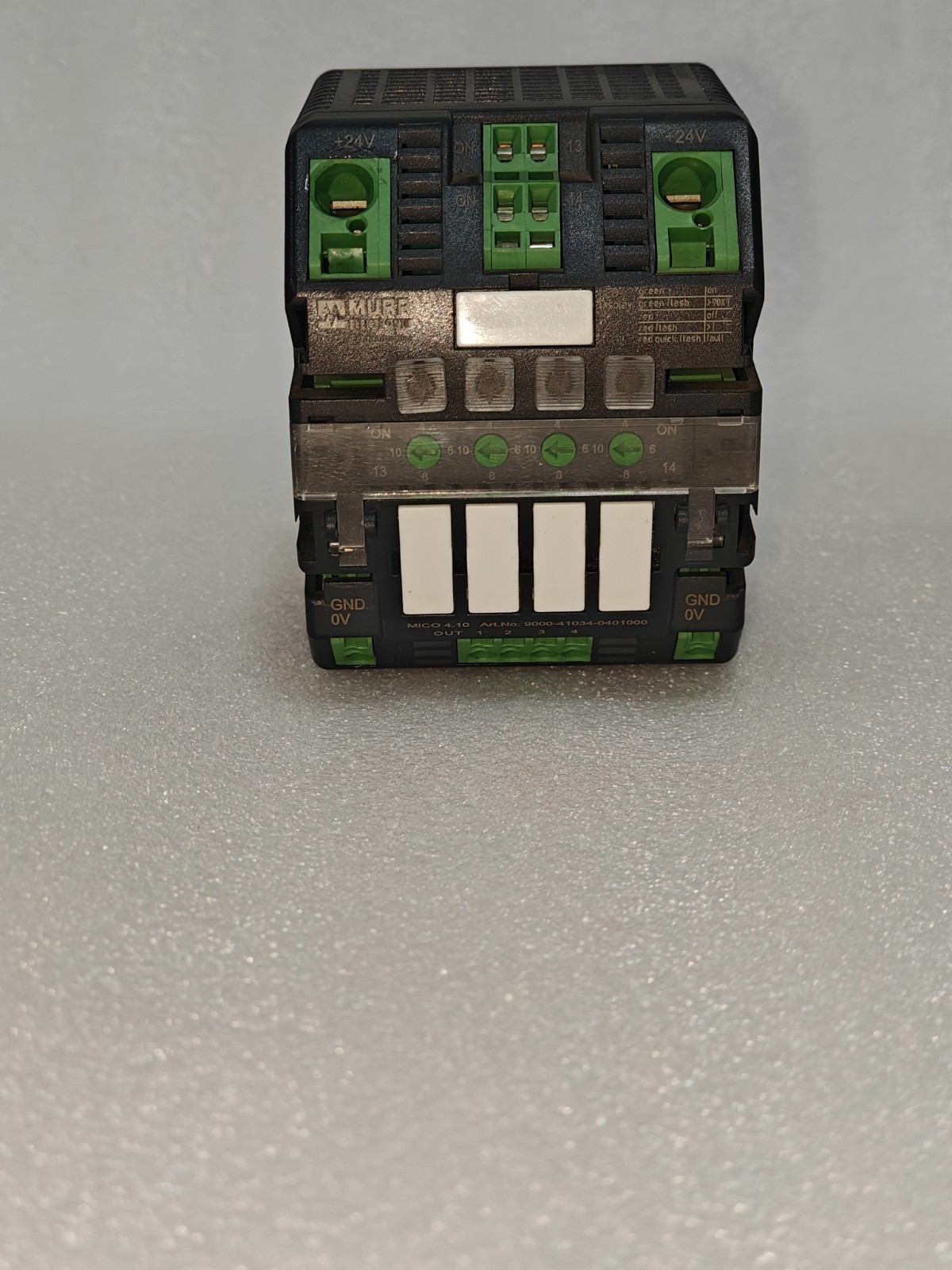 MurrElektronik D-71570 Oppenweller 9000-41034-0401000 circuit protection free