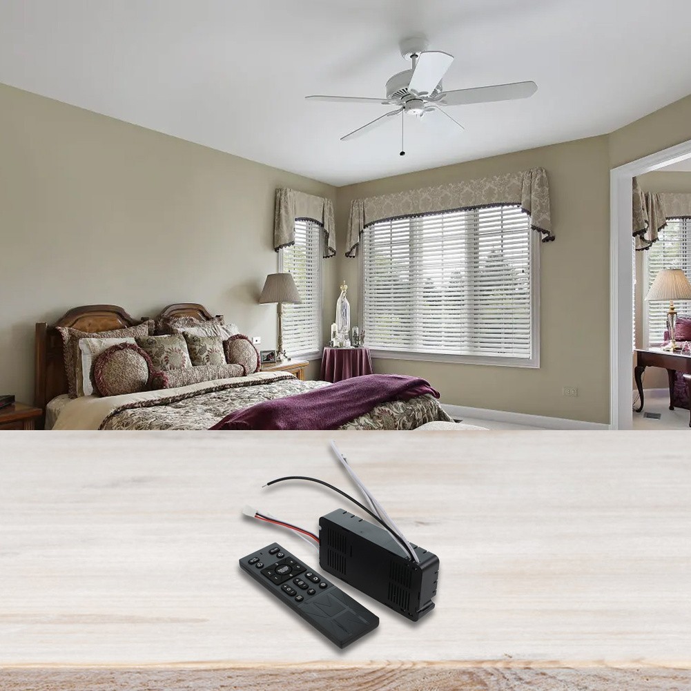 6 Ceiling Fan Light Remote Control Set for Optimal Comfort in Any Room