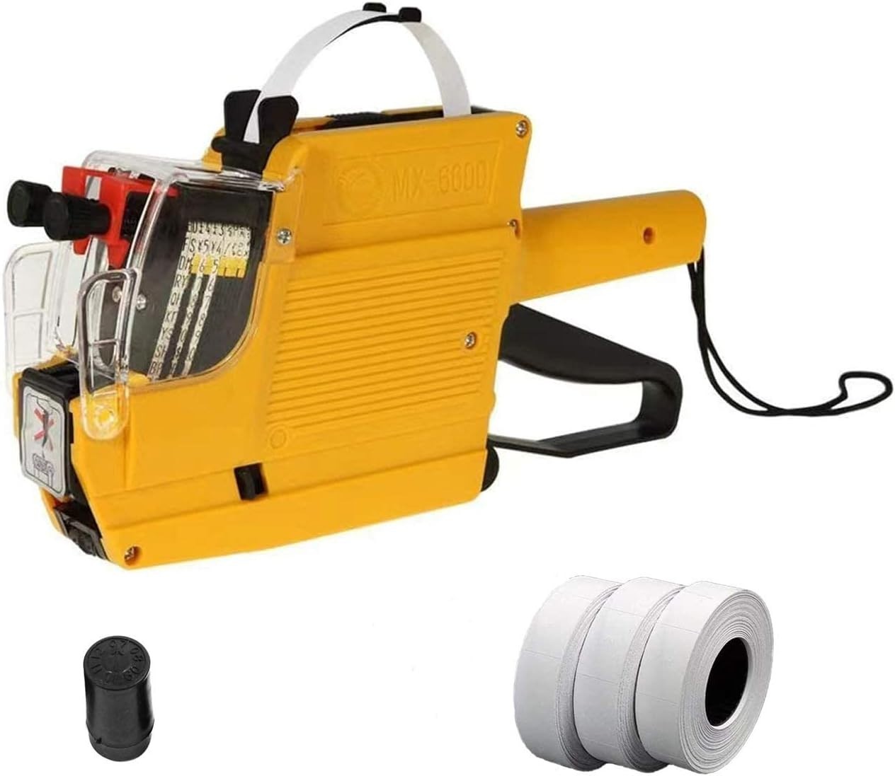 JIAYING MX-6600 10 Digits 2 Lines Price tag Gun Labeler with 3 Rolls Double Line