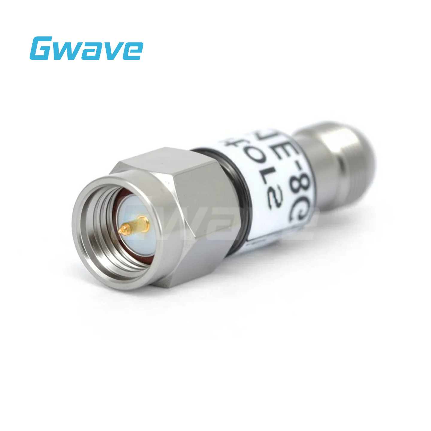 SMA Fixed Attenuator with Brass Tri-Metal Plated Body | DC-8GHz