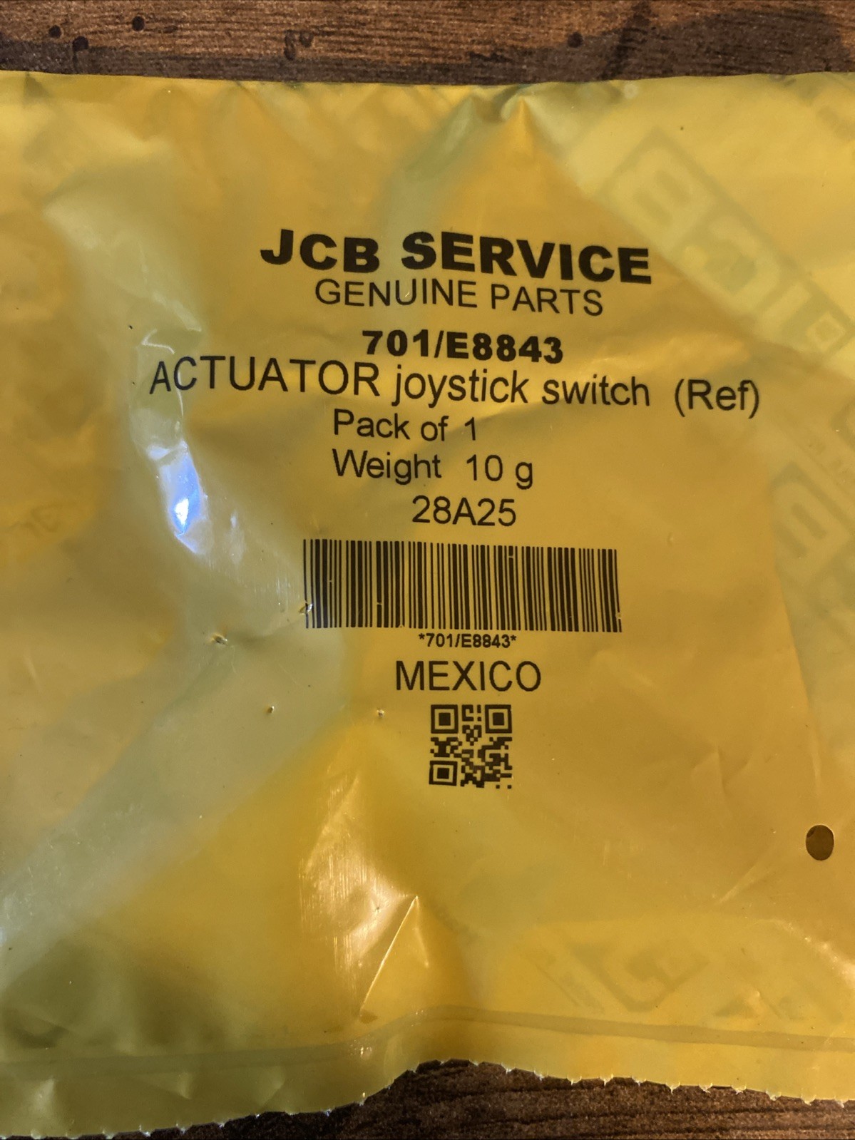 JCB ACTUATOR Joystick switch (Ref) 701/E8843