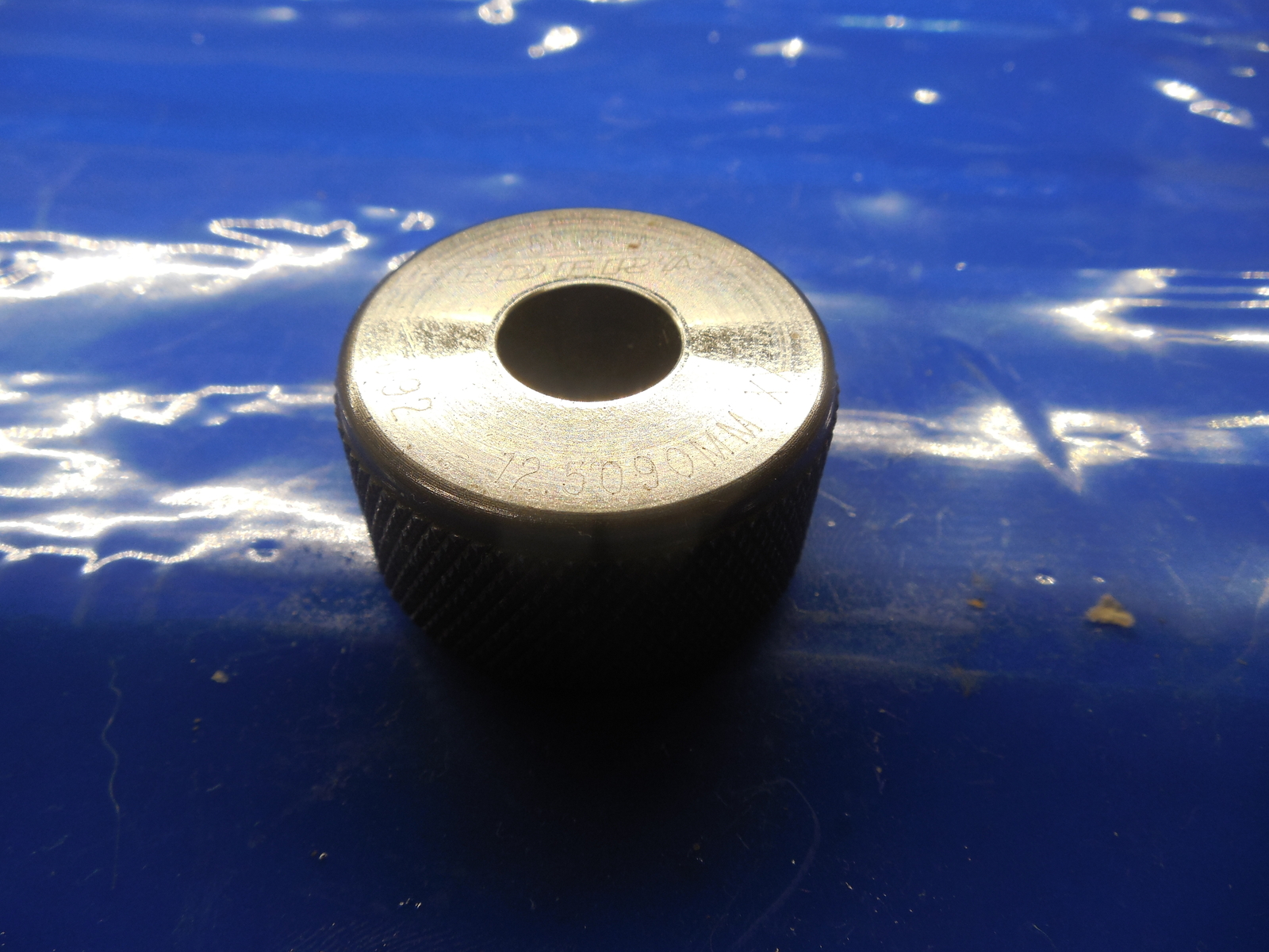 12.5090 CLASS X MASTER PLAIN BORE RING GAGE 12.500 +.009 OVERSIZE 13 mm .4925