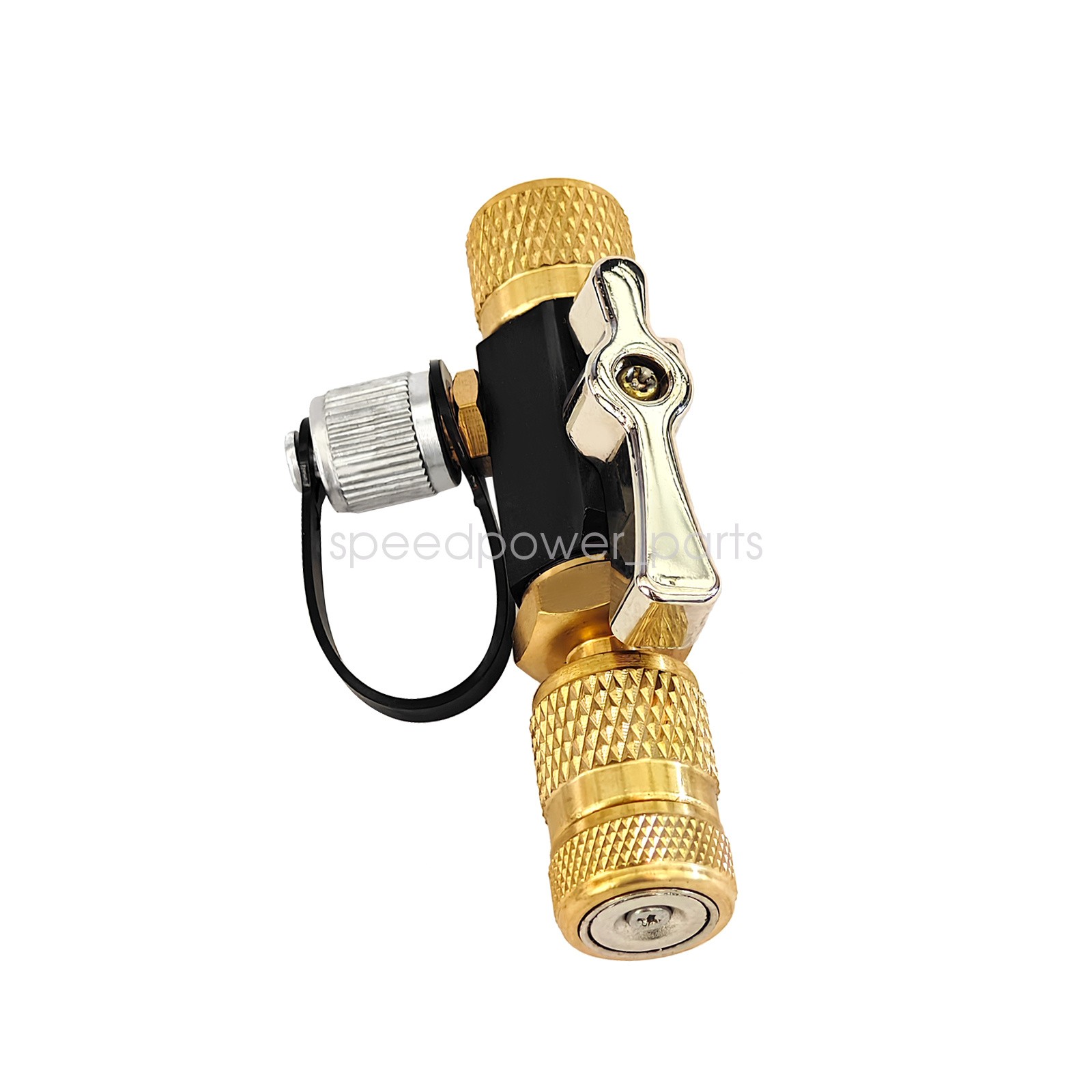 1X Mega Flow Vacuum Rated Valve Core Removal Tool –1/4″ System Connection