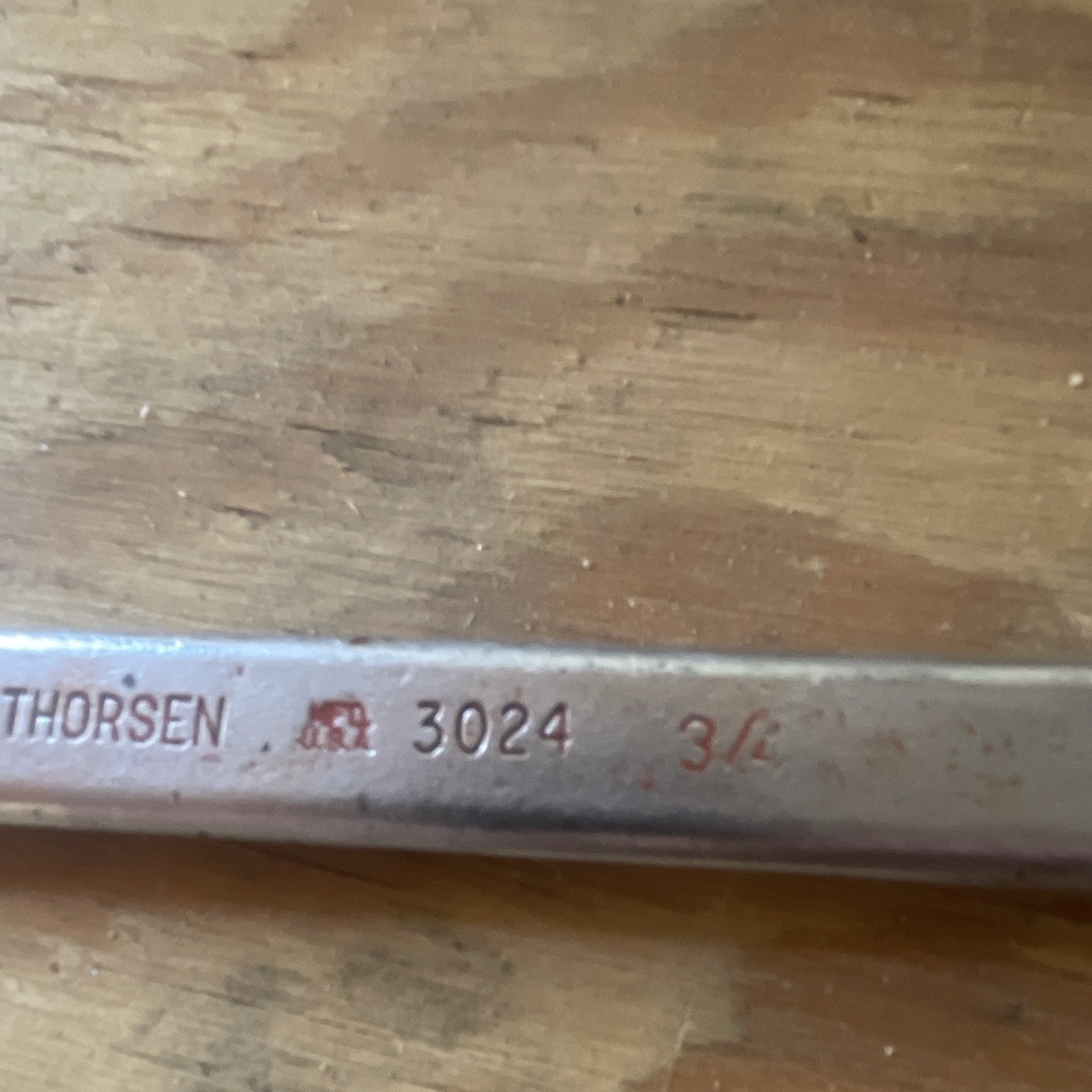 Thorsen 3024 Double Open-End Wrench 7/8 x 3/4 Size, Individual Wrench