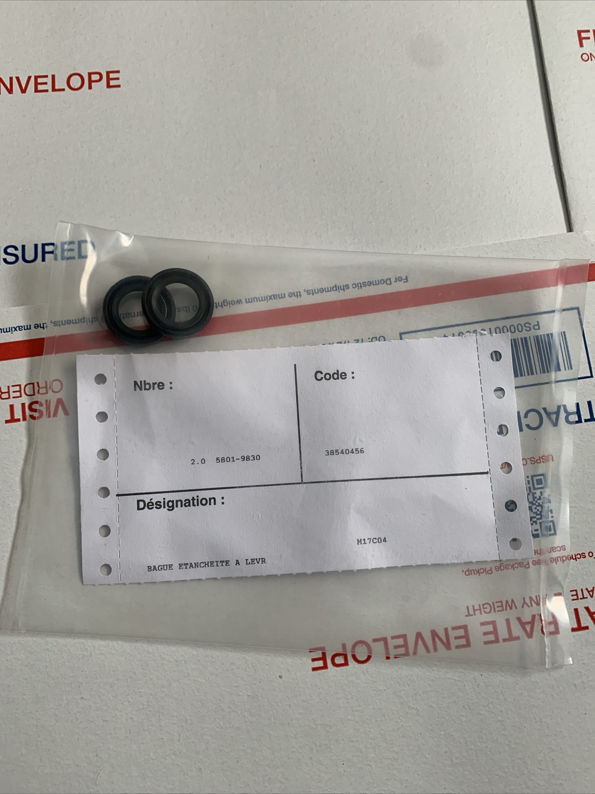 INGERSOLL RAND PAL250-CWK1 REPAIR KIT FOR AIR HOIST
