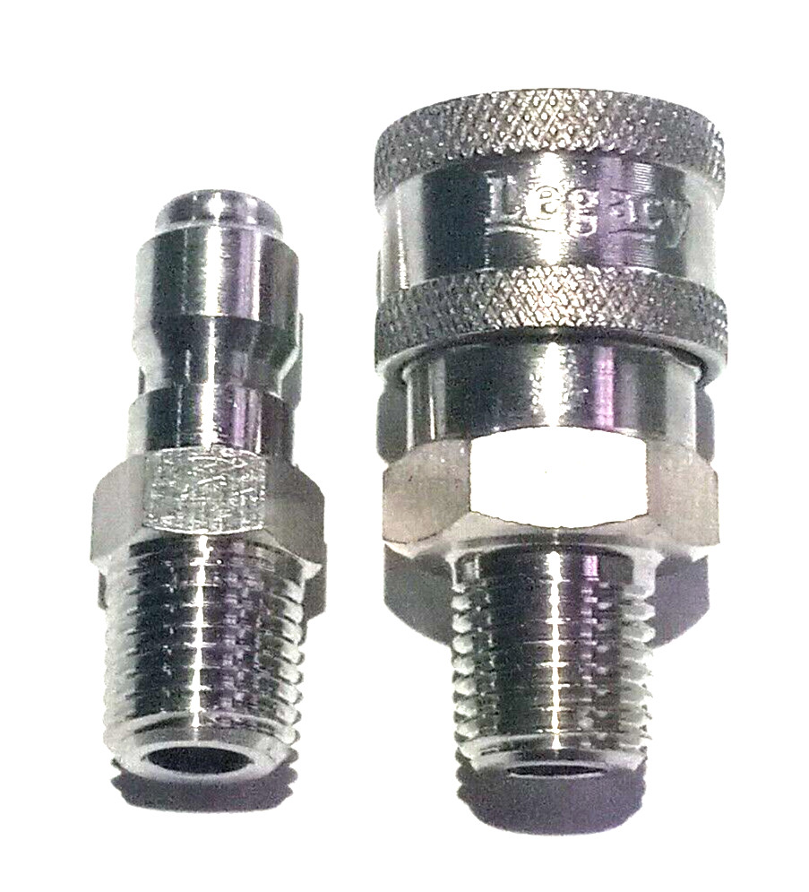Stainless 1/4 Quick Coupler W/Plug 1/4 6000 psi – 8.707-110.0 Pressure Washer