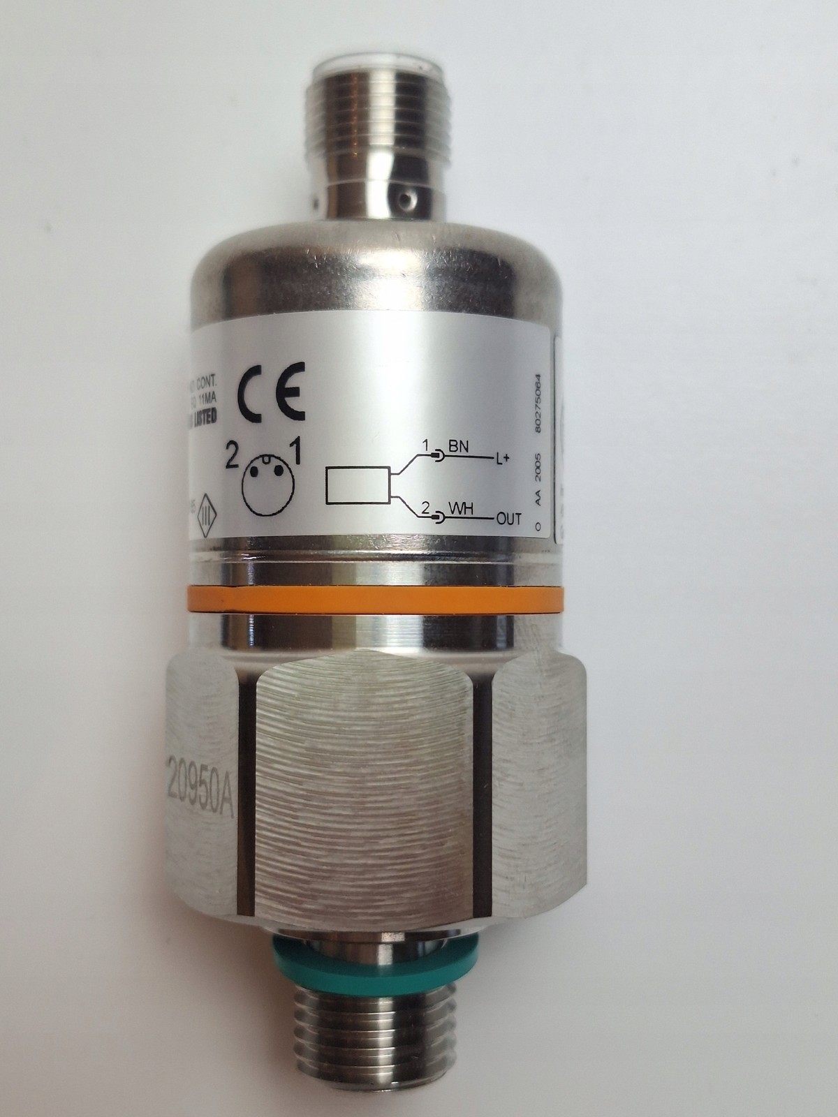 IFM PA3589 Industrial Ceramic Pressure Transmitter 0–0.1 bar G1/4 4–20 mA