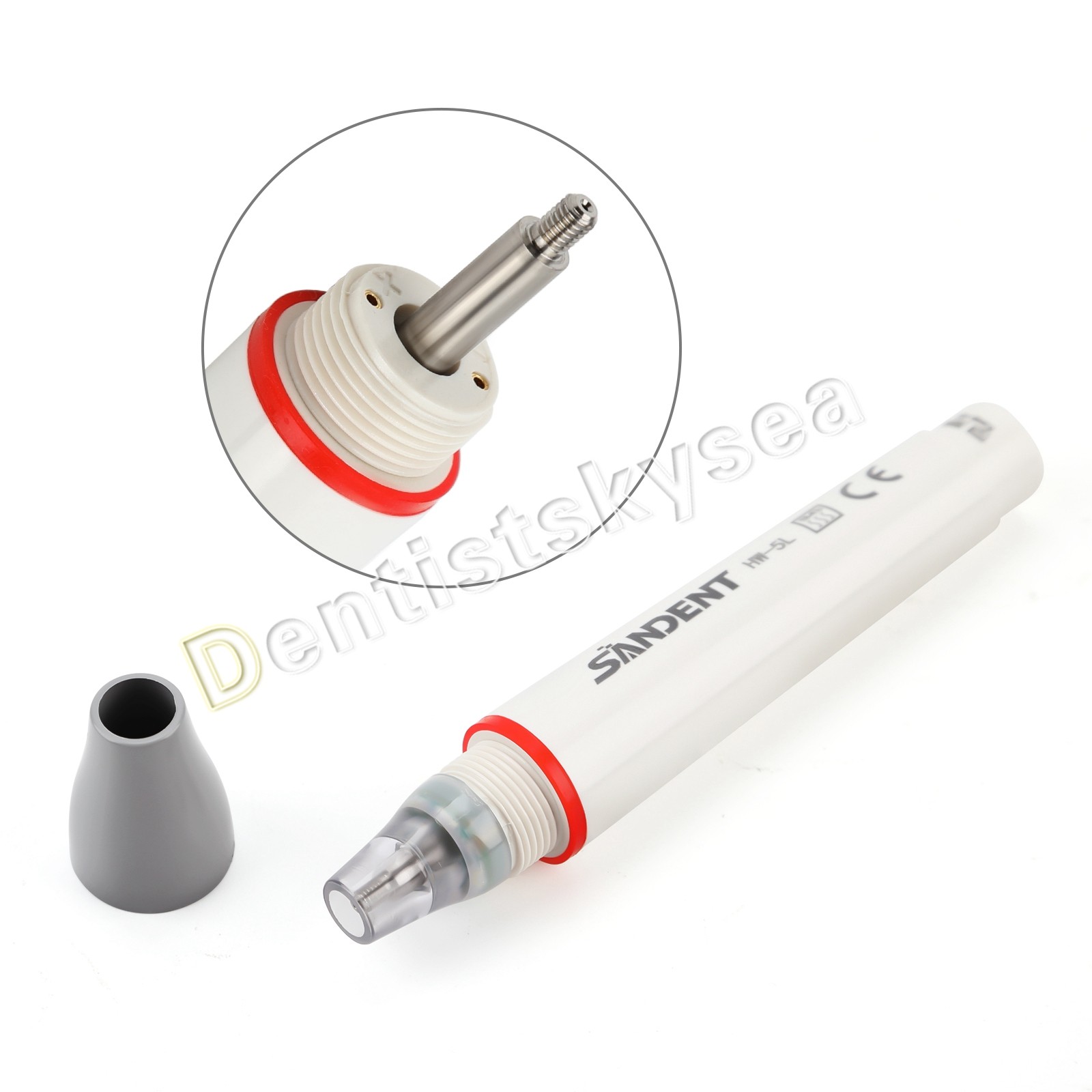 HW-6L Dental Ultrasonic Scaler Handpiece with LED Fit EMS SKYSEA SATELEC NSK
