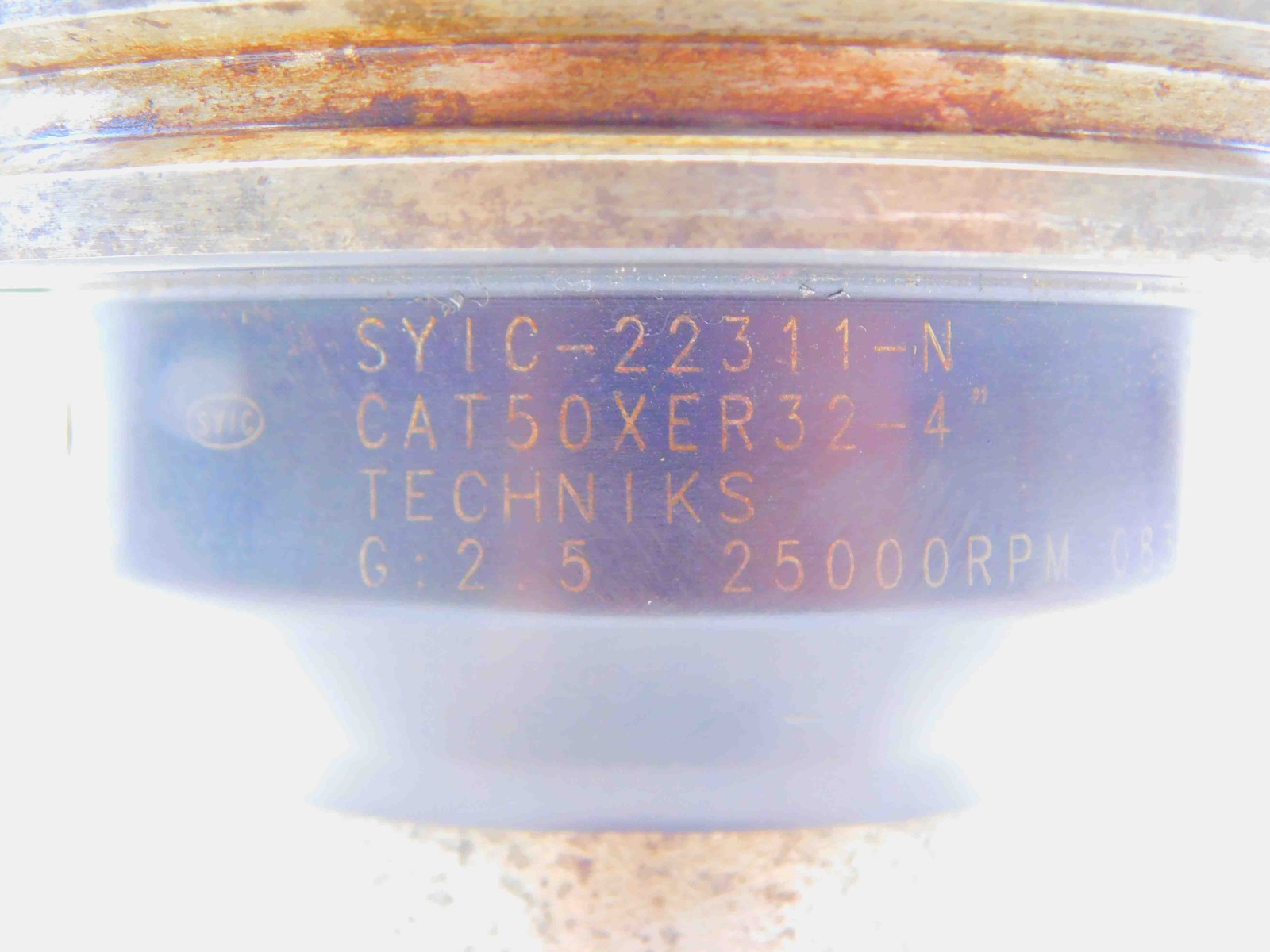 CAT50 GS ER32 COLLET CHUCK TOOL HOLDER STUB 1/2 PROJ. CCI-ER32-0.0-001 ER 32