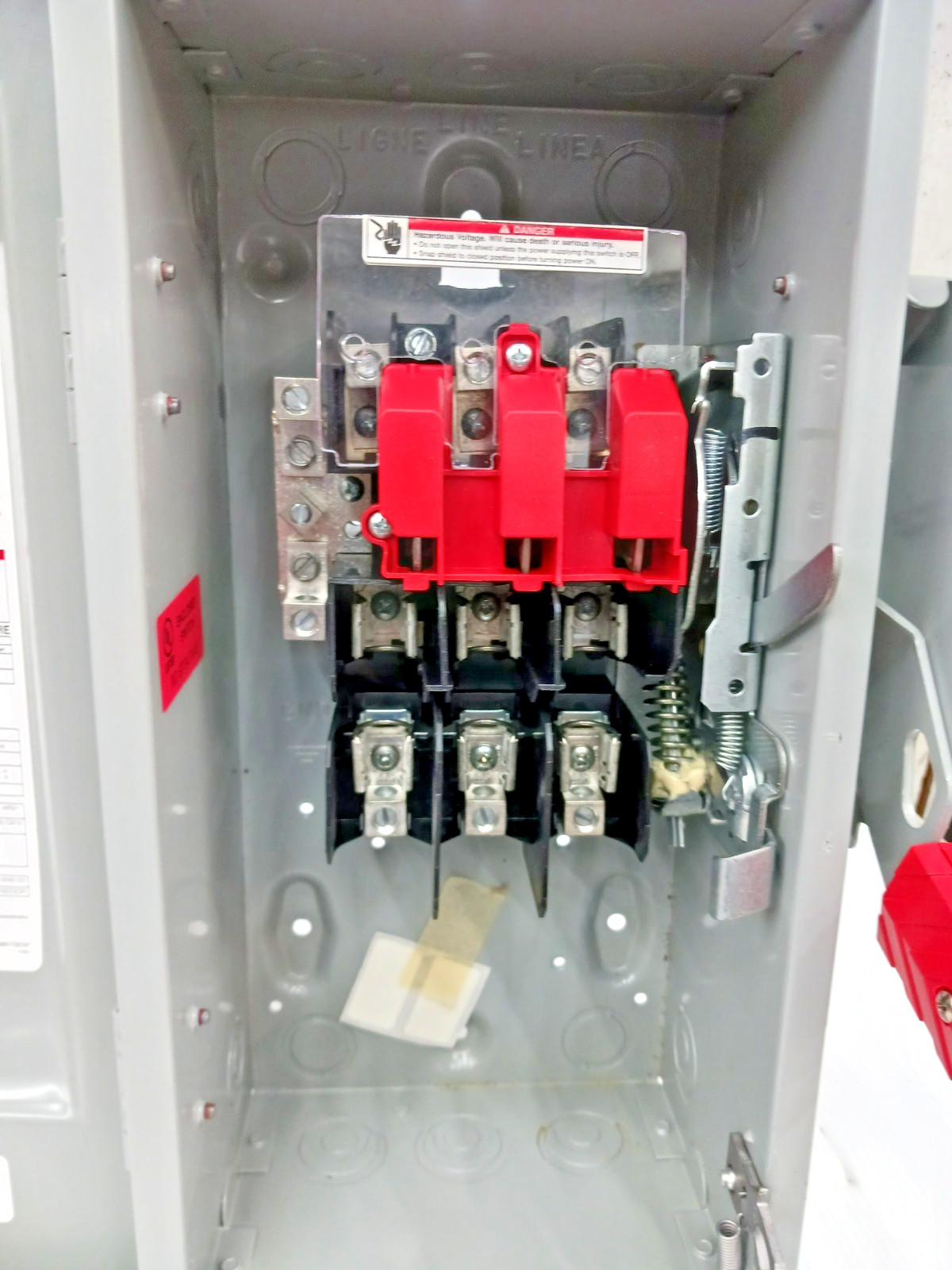 New Siemens 30 Amp Fusible Safety Switch HF321N 240 Vac 3 Pole