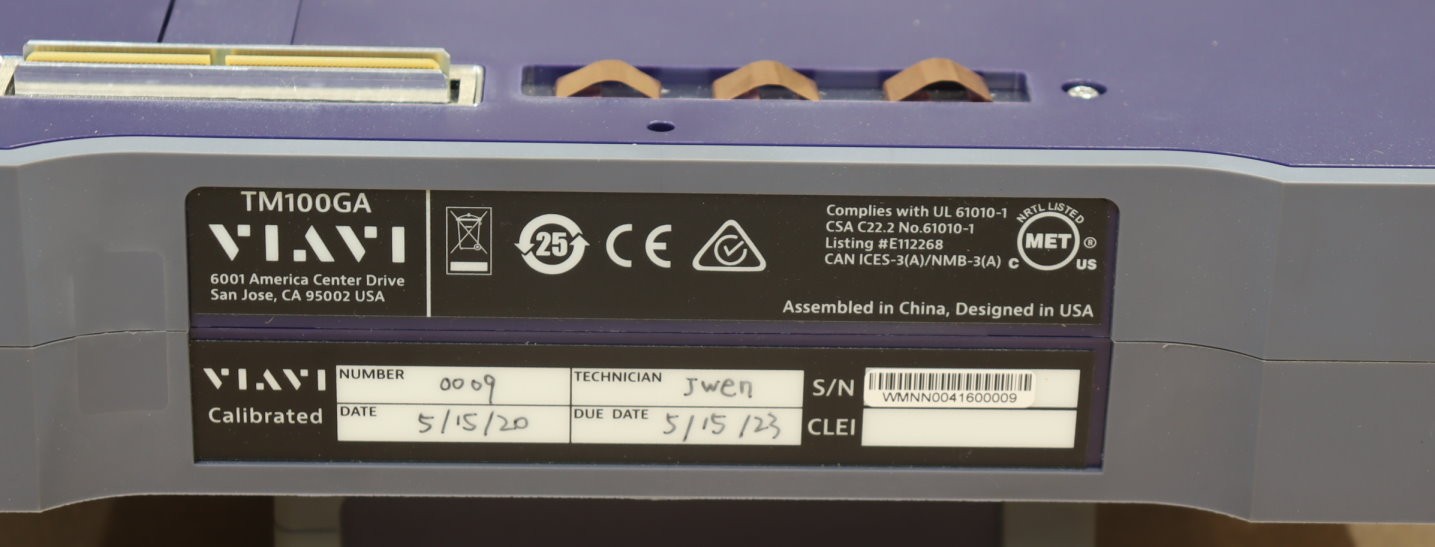 Viavi TM100GA 100G Transport Module for OneAdvisor ONA-1000 Mainframe GOOD 2 Ava