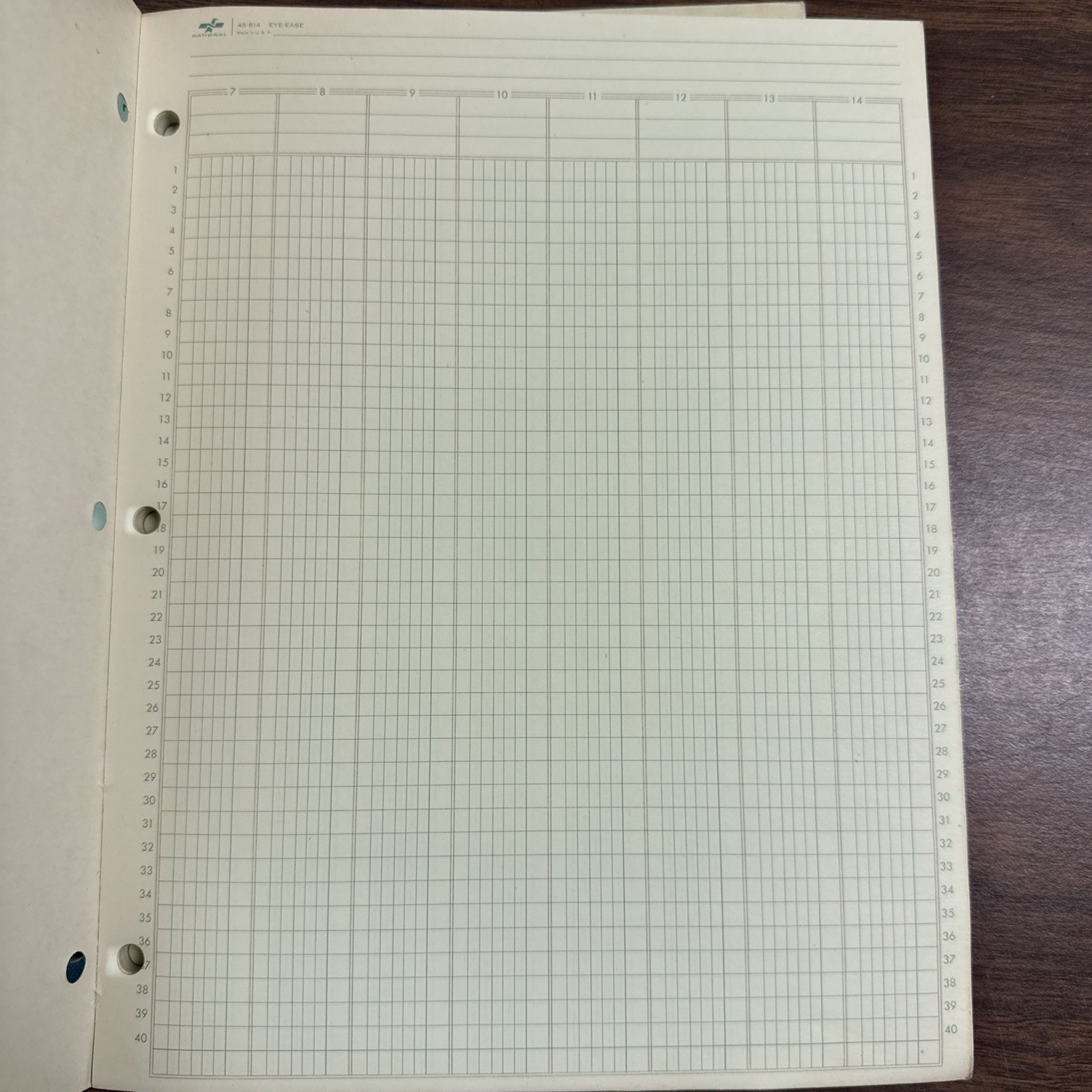 Analysis Pads – Lot Of 7 – Various Sizes – Eye-Ease National