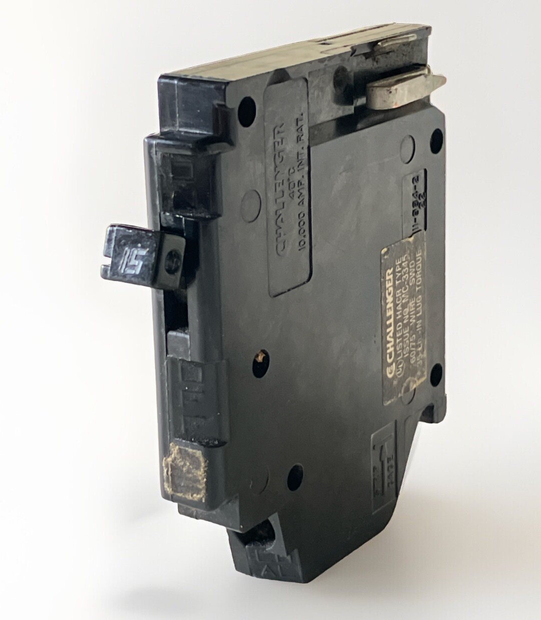 A115R Challenger American 1 Pole 15 Amp Wafer Circuit Breaker A115 CTL