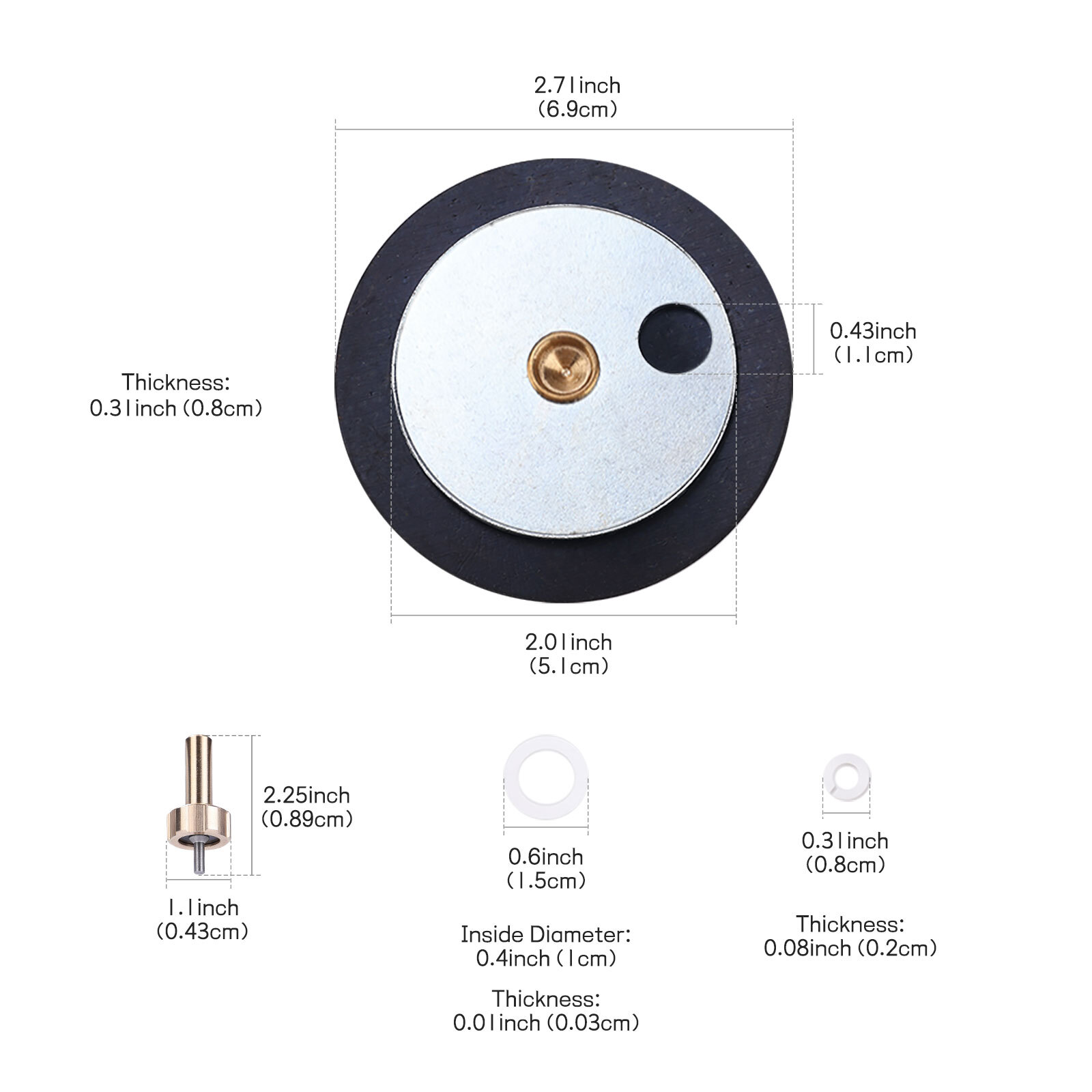 For Victor SR350D Series Oxygen Regulator Rebuild/Repair Parts Kit