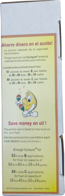 Miroil FryLiquid, BULK SAVER, LF1201 Pack of 12 x 1 Liter, Fry Oil Extender