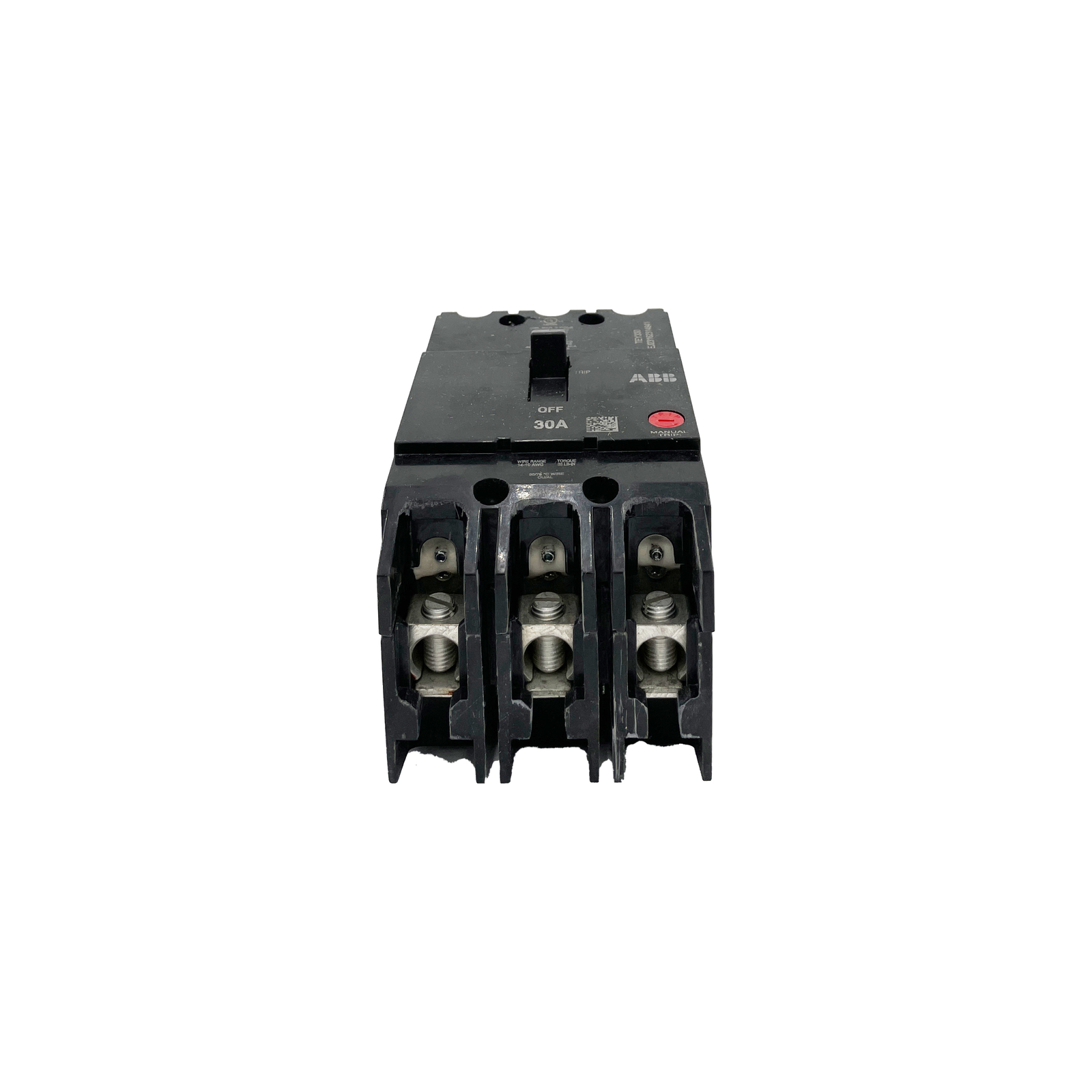NIB- GE – TEY330 – Molded Case Circuit Breaker – 30A, 3-Phases, 480V