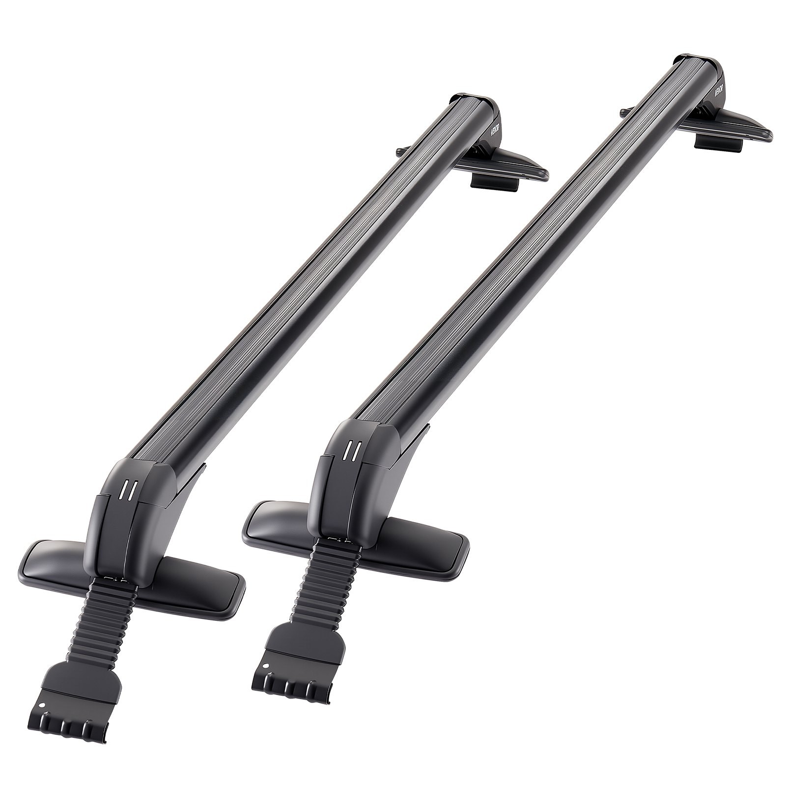 Roof Rack Cross Bars, Universal Fit for Naked Roofs Without Raised Rails/Flush R