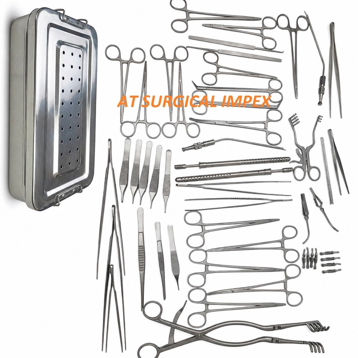 52 Pcs Vascular Surgery Instrument Set CE Certified German Steel Tools
