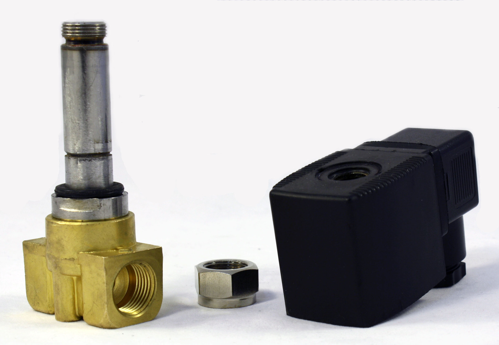 3/8 inch NORMALLY OPEN 12V DC VDC Brass Solenoid Valve NPT ONE-YEAR WARRANTY