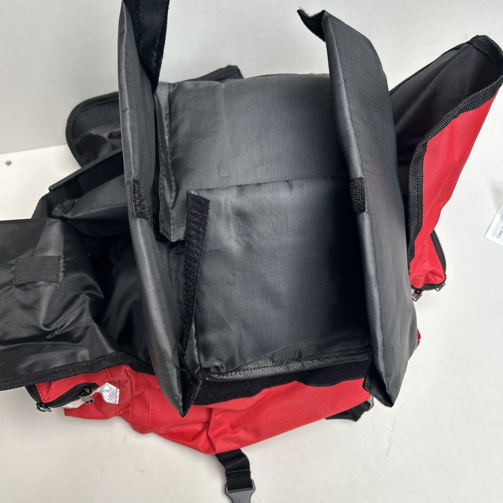 First Responder Paramedic Rescue EMT Trauma Bag Red 17″x 9″x 7″