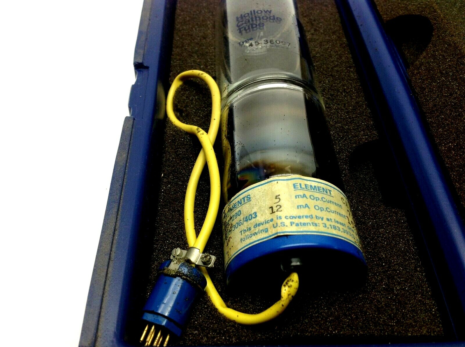 Westinghouse WL 45-36097 Ne Neon Gas Hollow Cathode Lamp Bulb