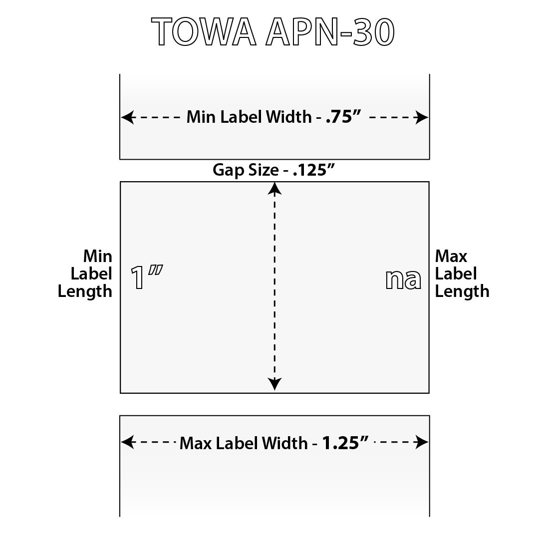 TOWA APN 30 Label Sticker Applicator Gun Dispenser – Made in Japan