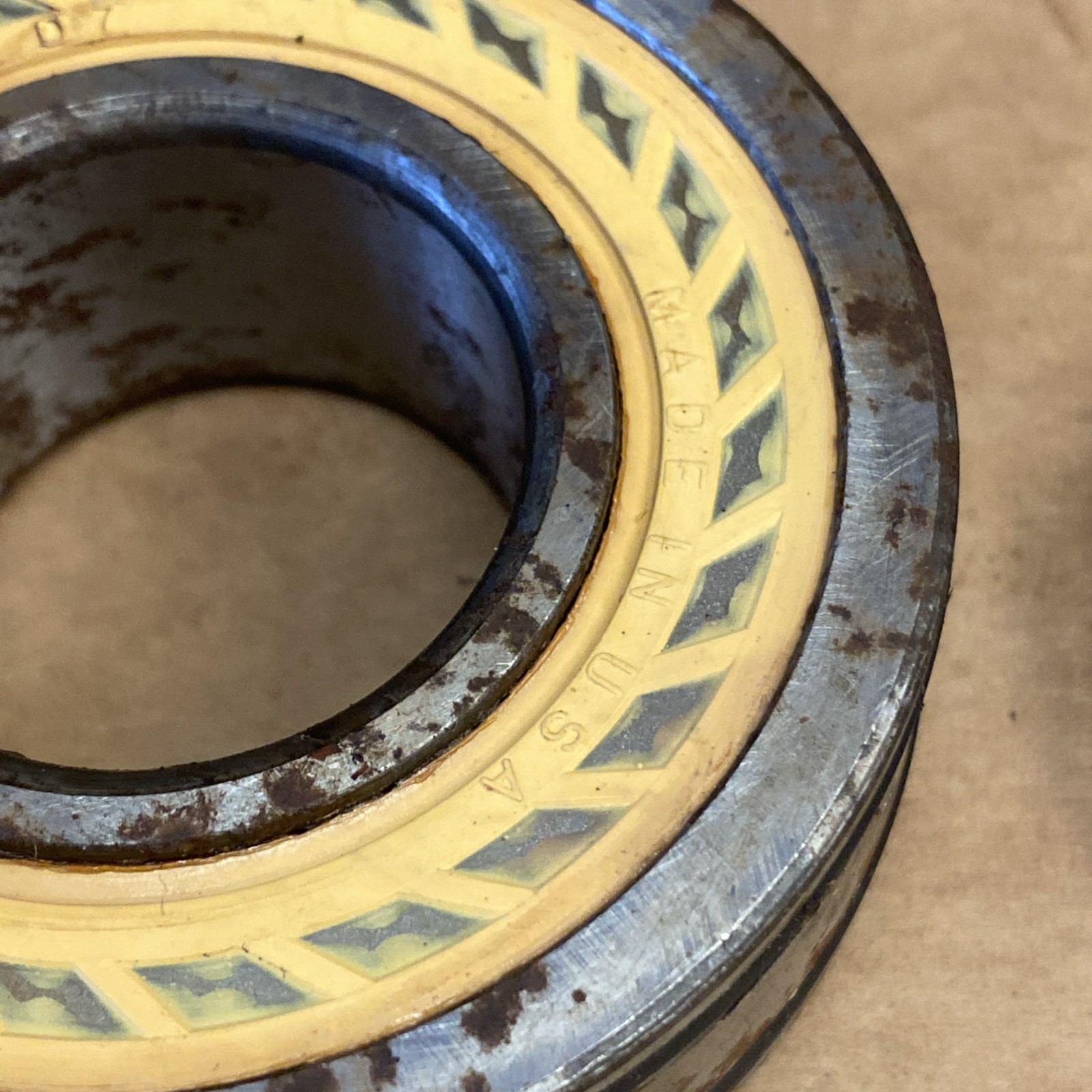 NOS Bower/BCA RW-607-NR Rear Wheel Driver Side Bearing 58-64 Cars Tap Desc